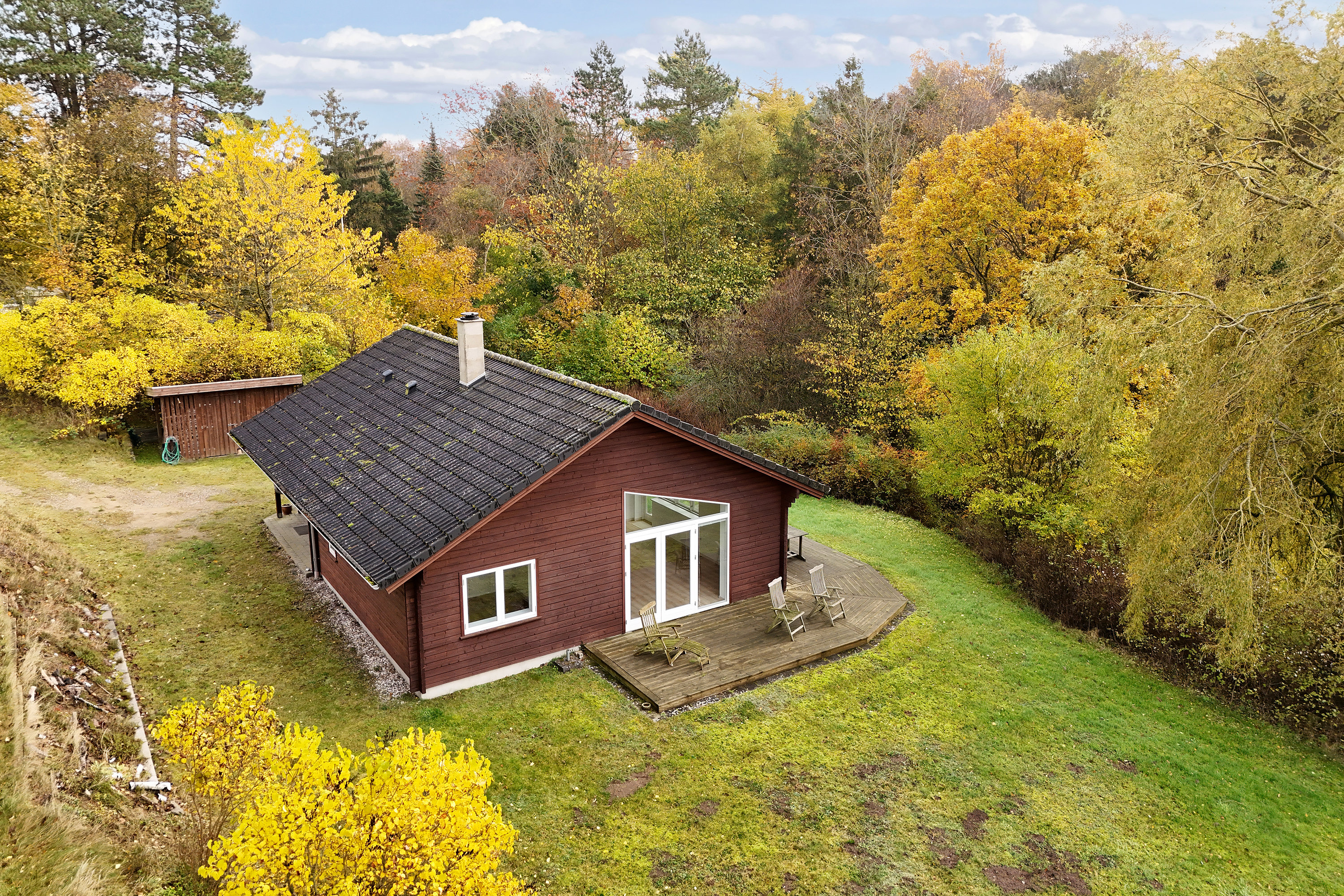 Fremhævet ejendommen billede i fuldskærmstilstand. Billede af Lille Dalbyvej 33, 4140 Borup