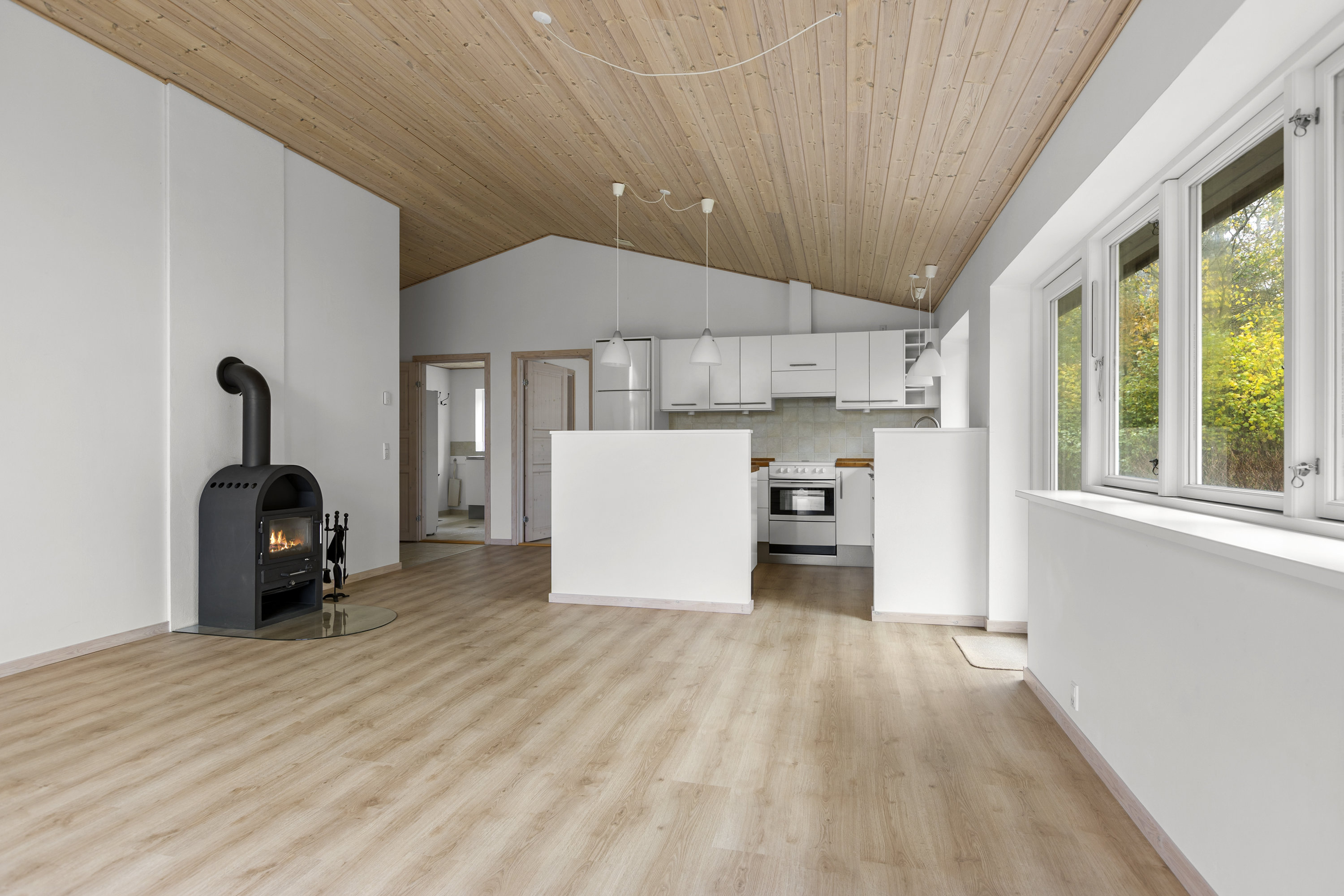 Fremhævet stue billede i fuldskærmstilstand. Billede af Lille Dalbyvej 33, 4140 Borup