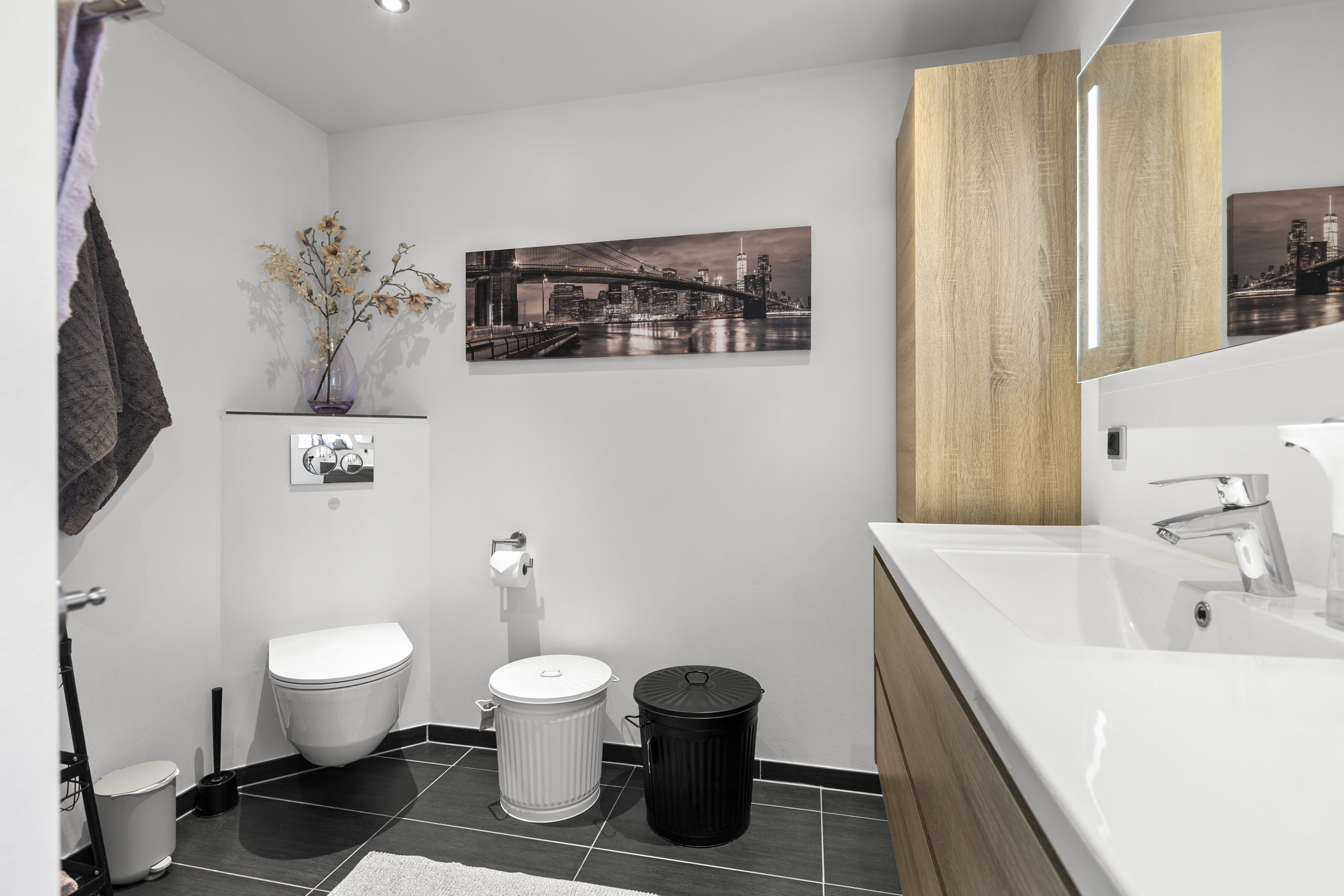 Fremhævet badeværelse billede i fuldskærmstilstand. Billede af Roskildevej 410, Ortved, 4100 Ringsted