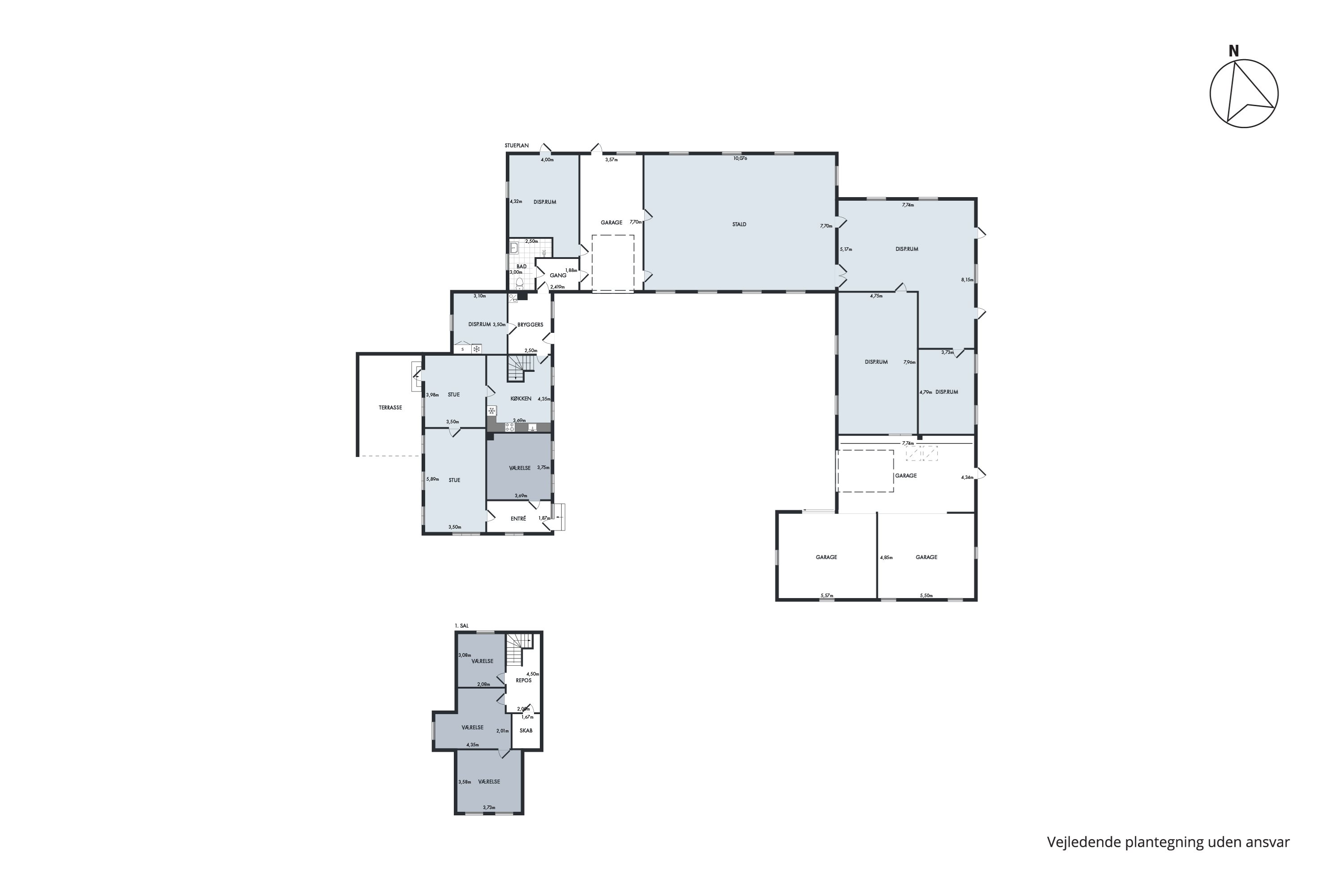 Plantegninger billede af Klippen 3, Ølsted, 5672 Broby