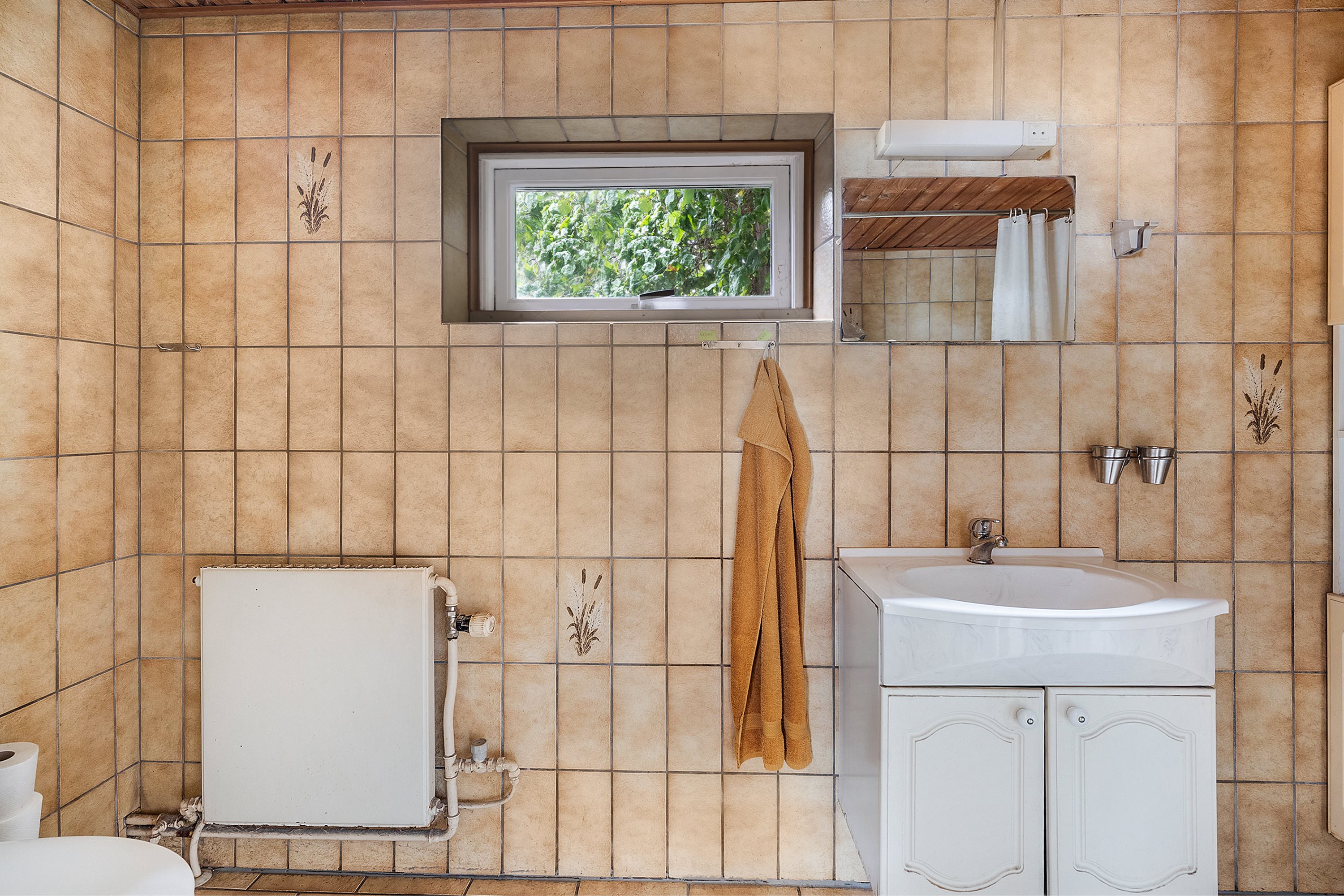 Fremhævet badeværelse billede i fuldskærmstilstand. Billede af Klippen 3, Ølsted, 5672 Broby