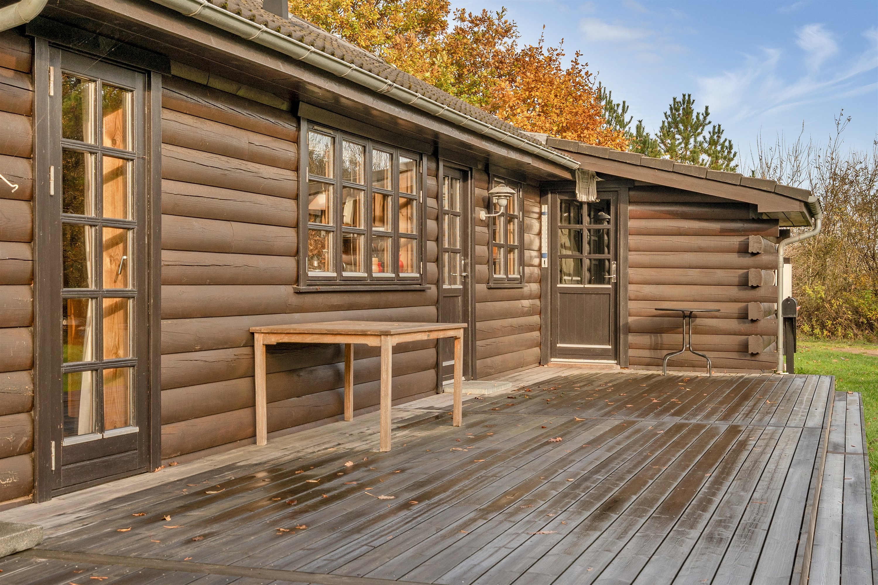 Fremhævet terrasse billede i fuldskærmstilstand. Billede af Gravensbjergvej 2, Lønne, 6830 Nørre Nebel