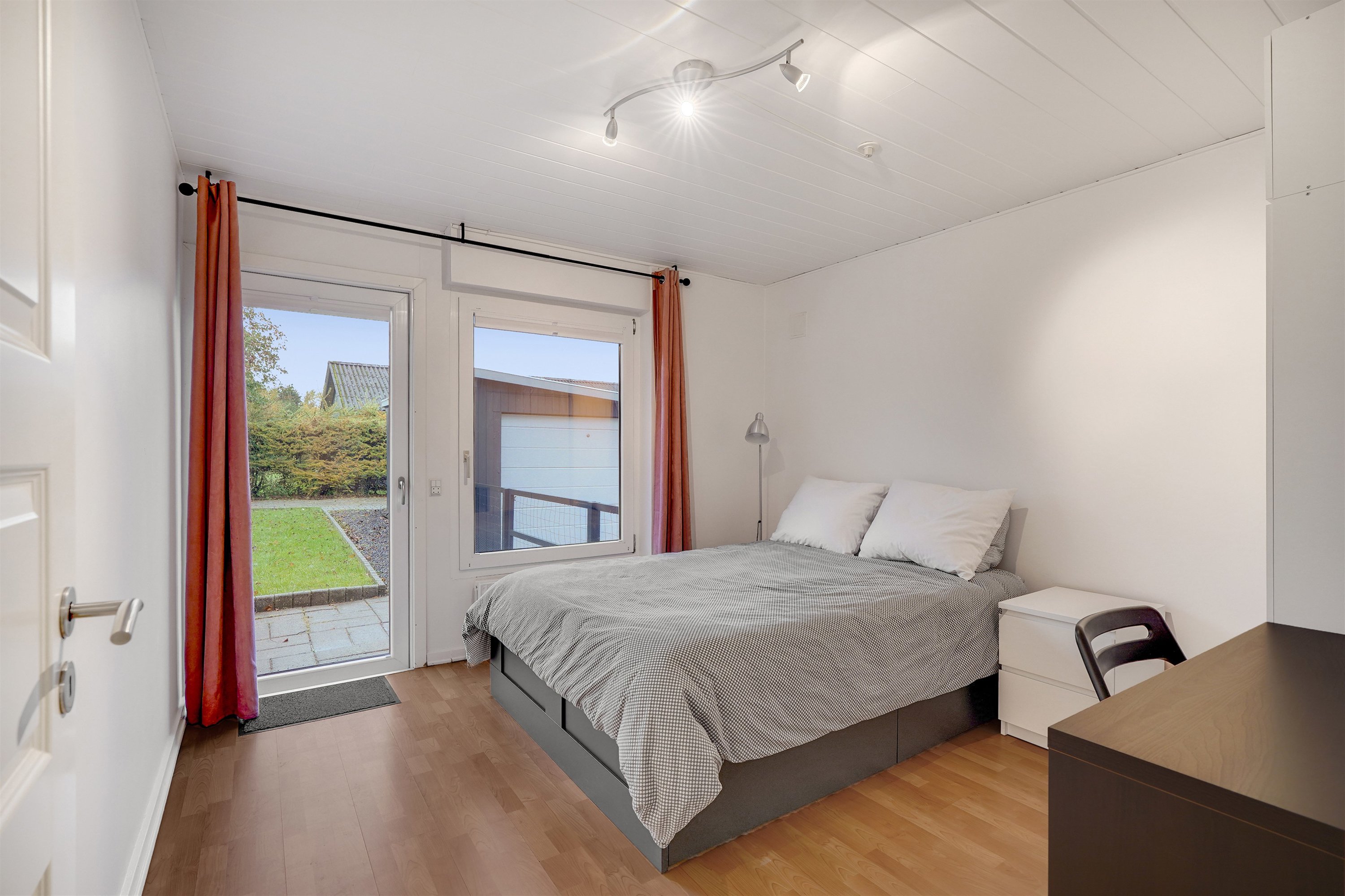 Fremhævet soveværelse billede i fuldskærmstilstand. Billede af Elmelunden 205, 7190 Billund