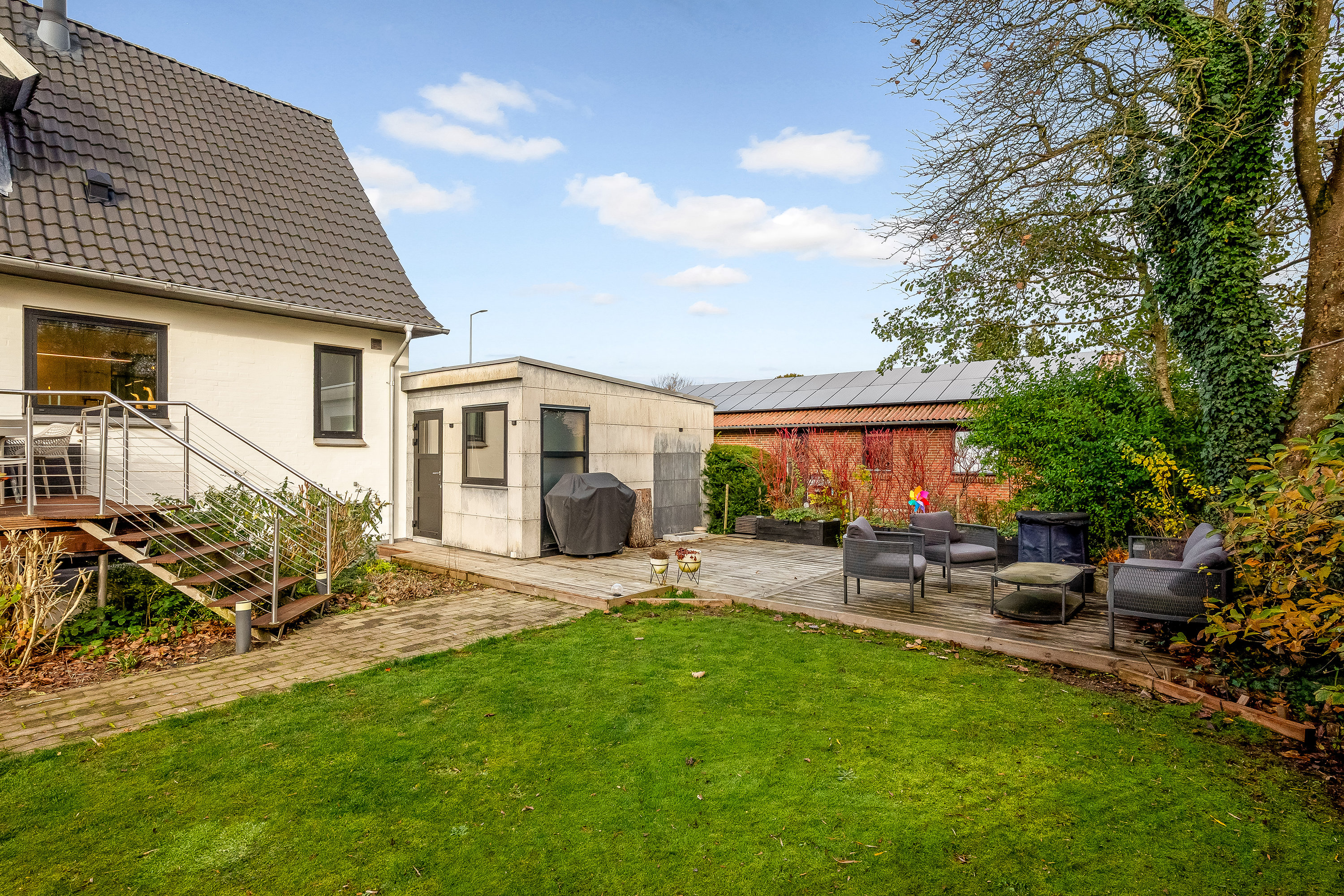 Fremhævet have billede i fuldskærmstilstand. Billede af Skivevej 58, 7500 Holstebro