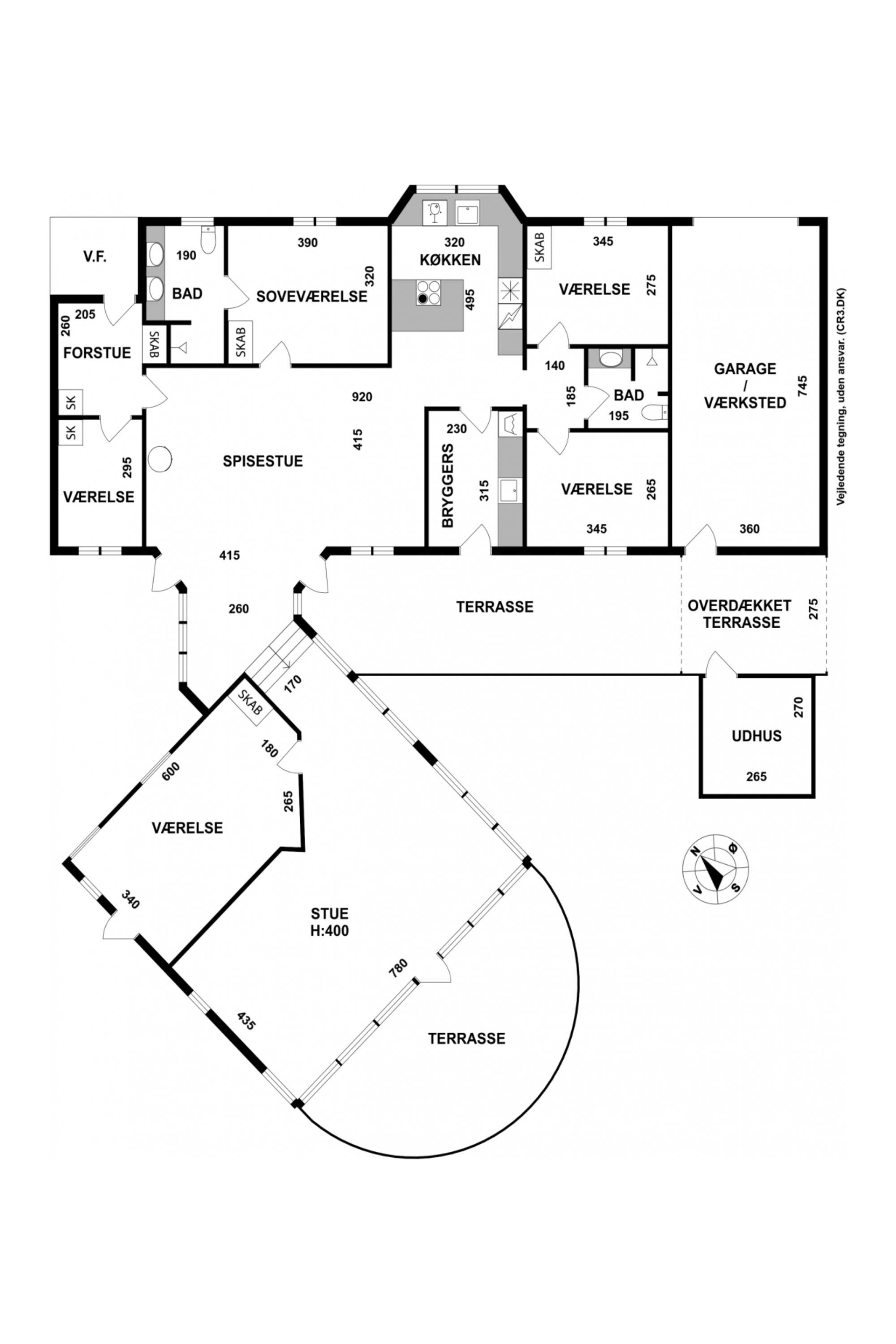 Plantegninger billede af Kastaniehaven 5, 3400 Hillerød
