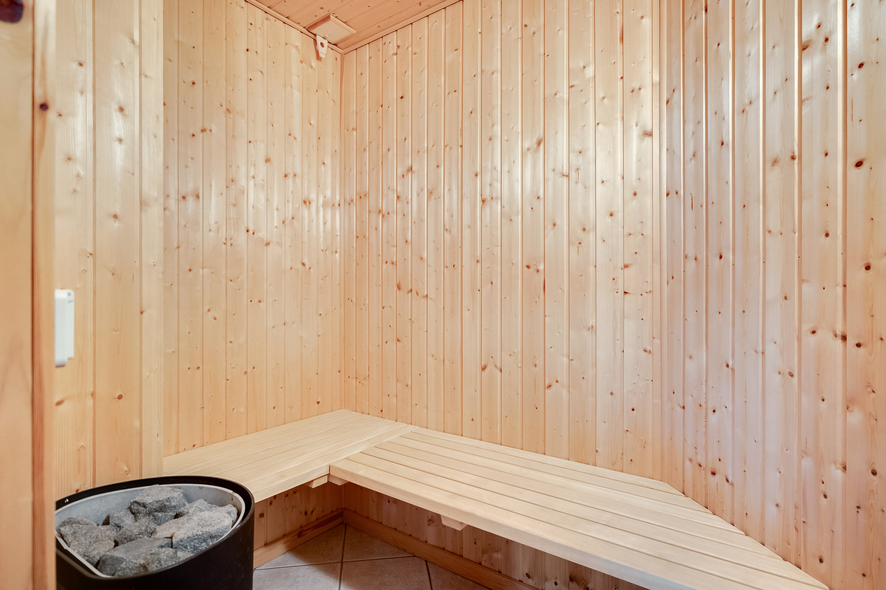 Fremhævet sauna billede i fuldskærmstilstand. Billede af Vestre Engvej 114, 1. th., 5400 Bogense