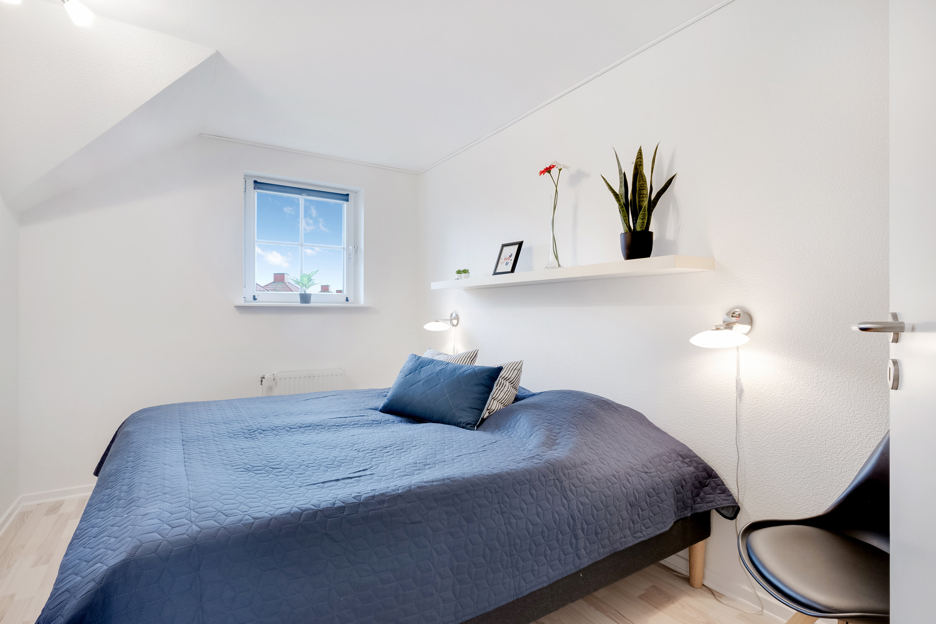 Fremhævet soveværelse billede i fuldskærmstilstand. Billede af Vestre Engvej 114, 1. th., 5400 Bogense