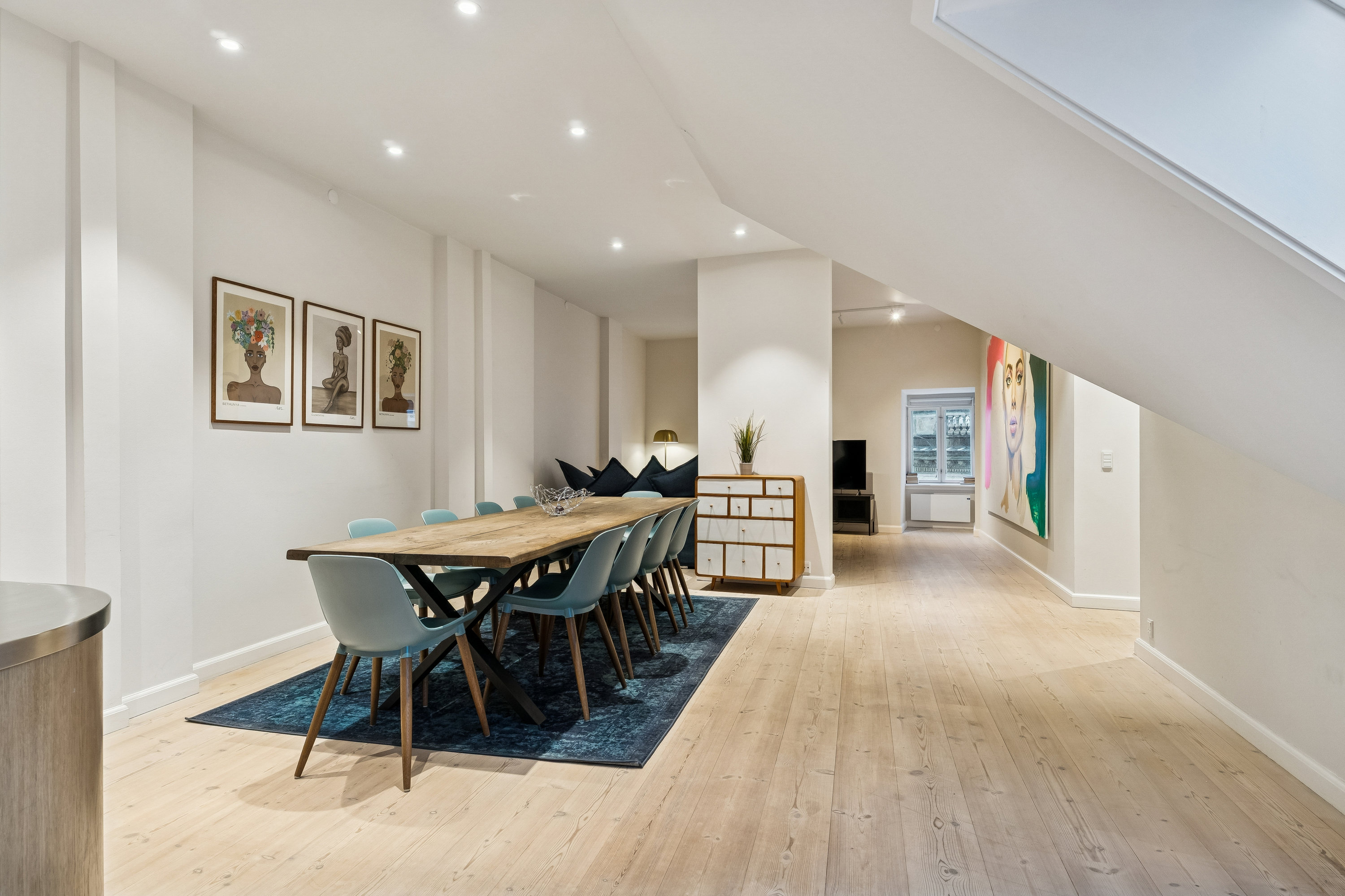 Fremhævet stue billede i fuldskærmstilstand. Billede af Frederiksgade 9, 4. tv., 1265 København K