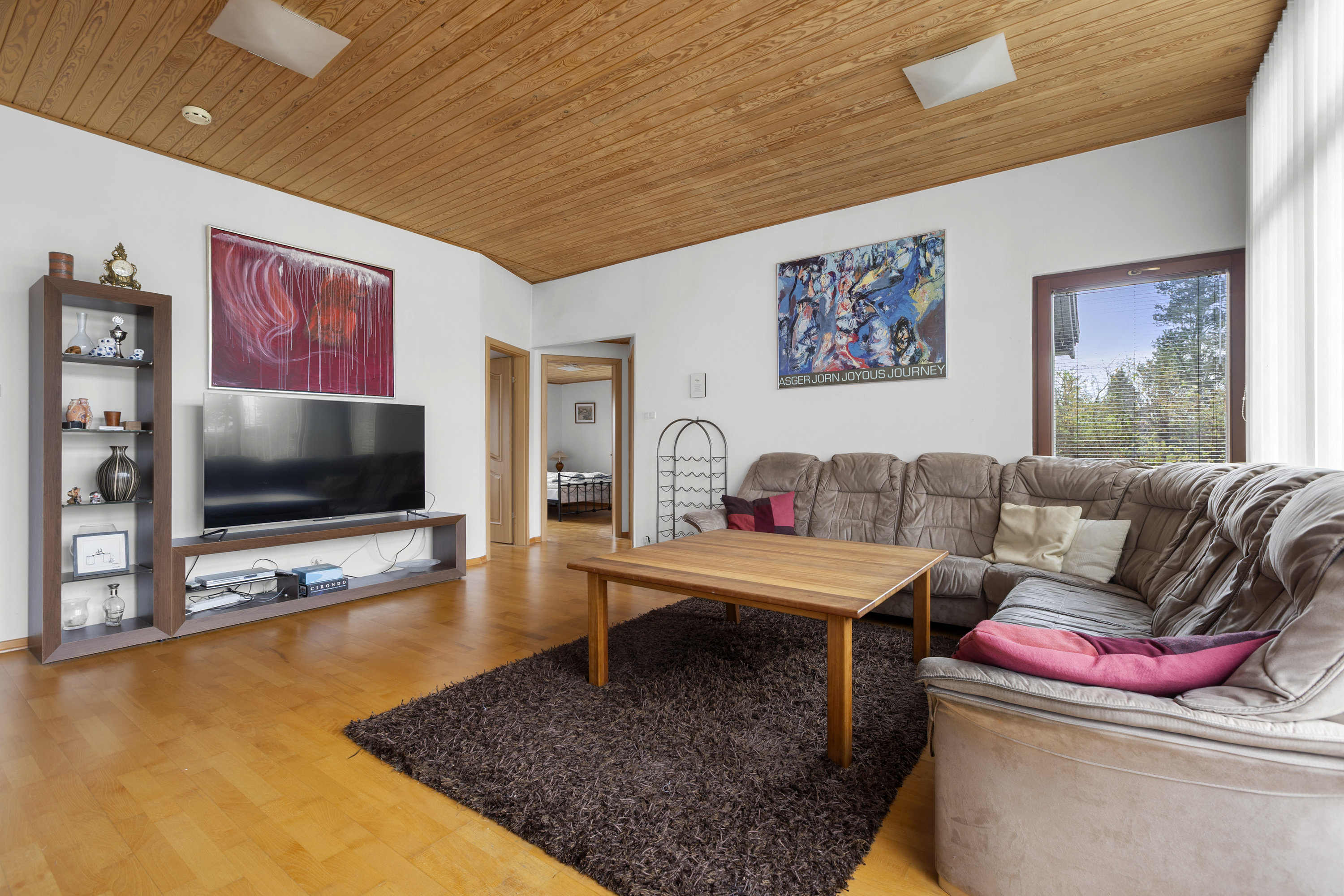 Fremhævet stue billede i fuldskærmstilstand. Billede af Harekærgårdsvej 29, Gershøj, 4070 Kirke Hyllinge