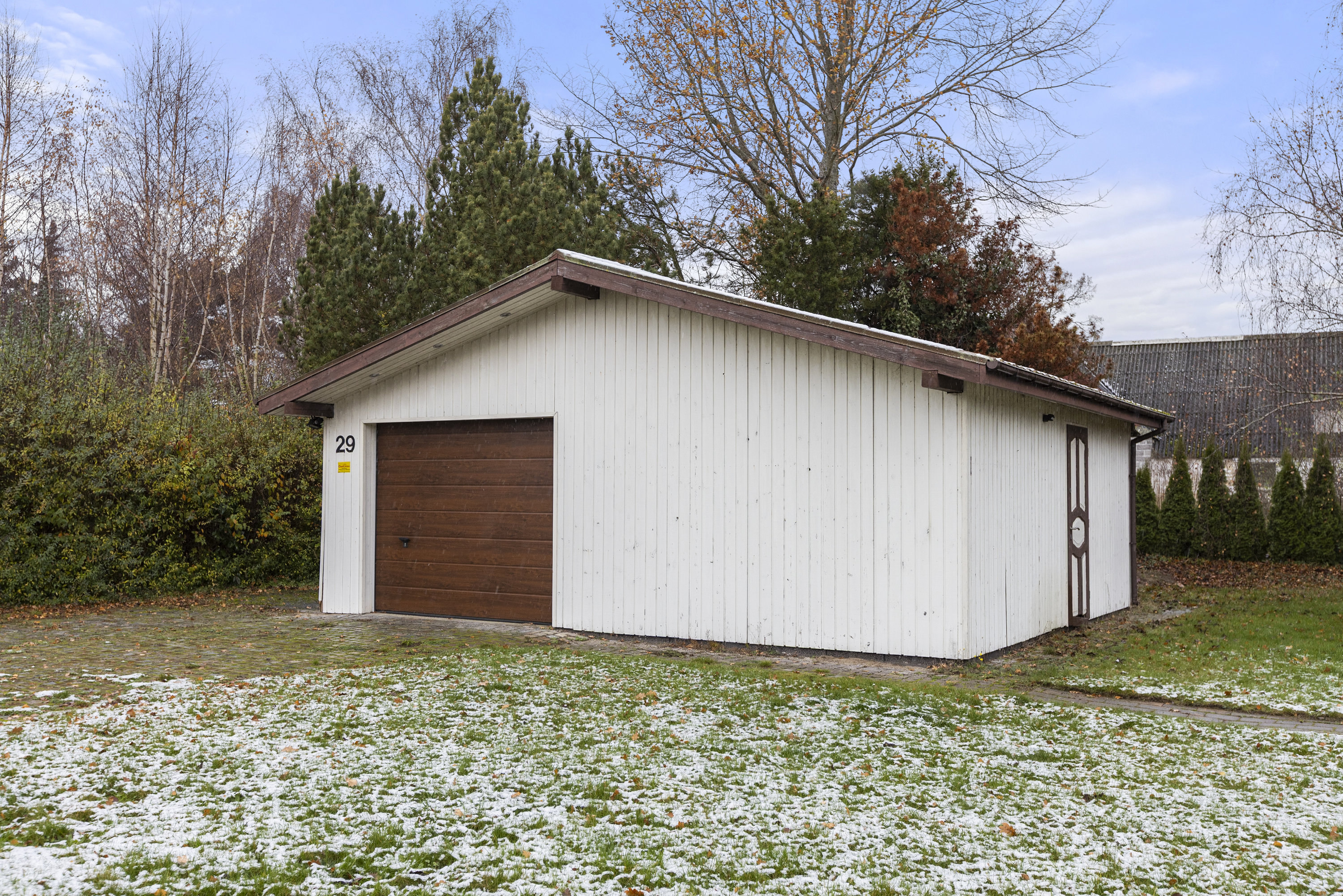 Fremhævet garage billede i fuldskærmstilstand. Billede af Harekærgårdsvej 29, Gershøj, 4070 Kirke Hyllinge