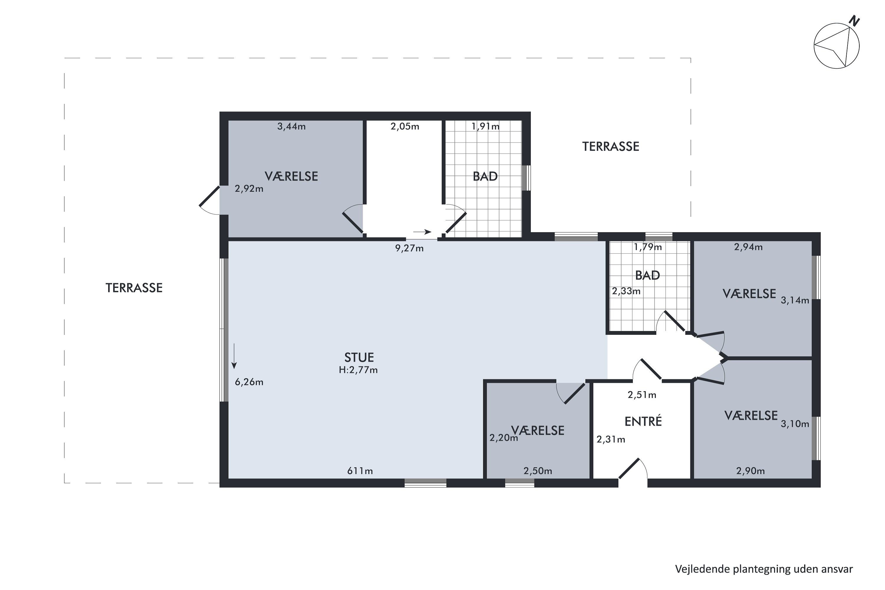 Plantegninger billede af Slettensvej 123, Søhus, 5270 Odense N
