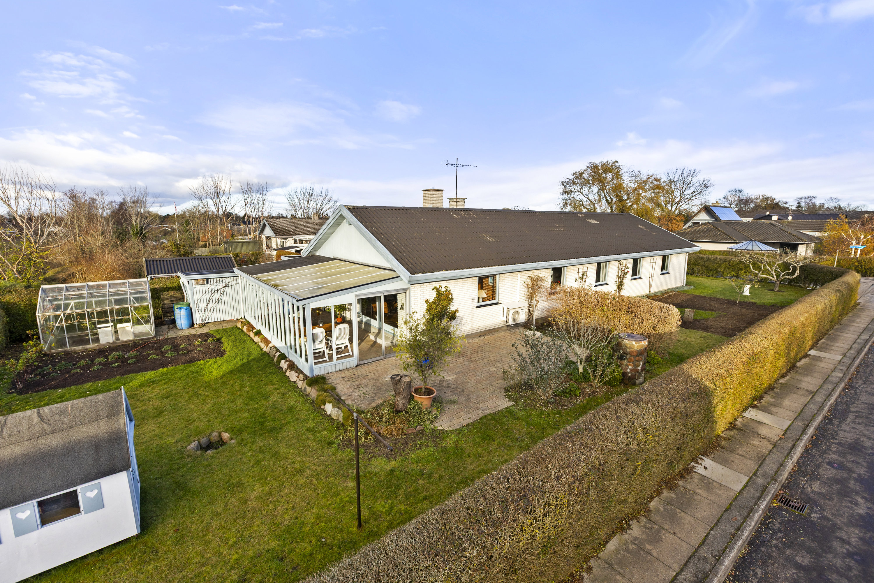 Miniaturebillede 1: ejendommen. Billede af Margrethevej 1, Ejby, 4070 Kirke Hyllinge