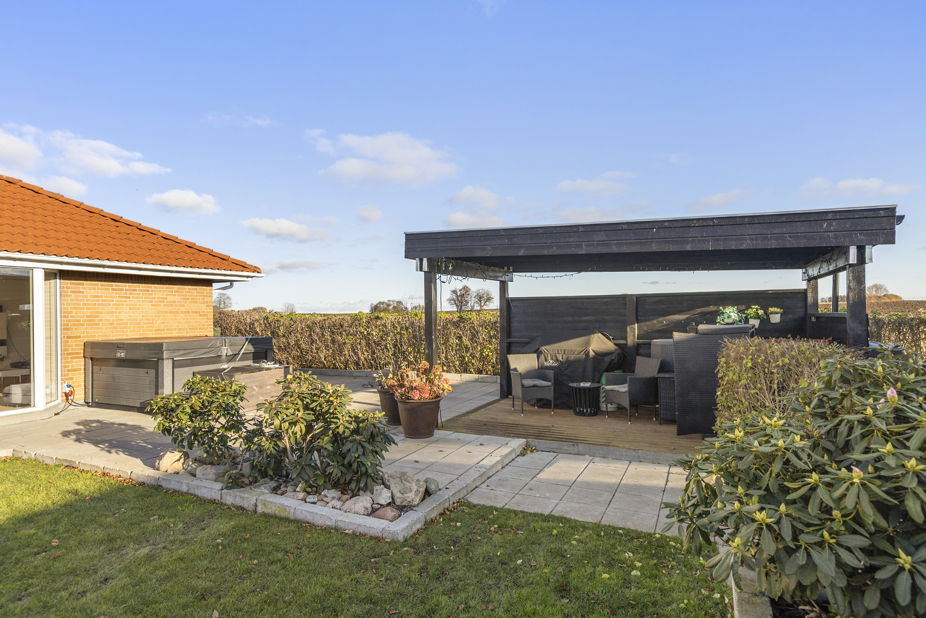 Fremhævet have billede i fuldskærmstilstand. Billede af Nordmandsvænget 29, 4050 Skibby