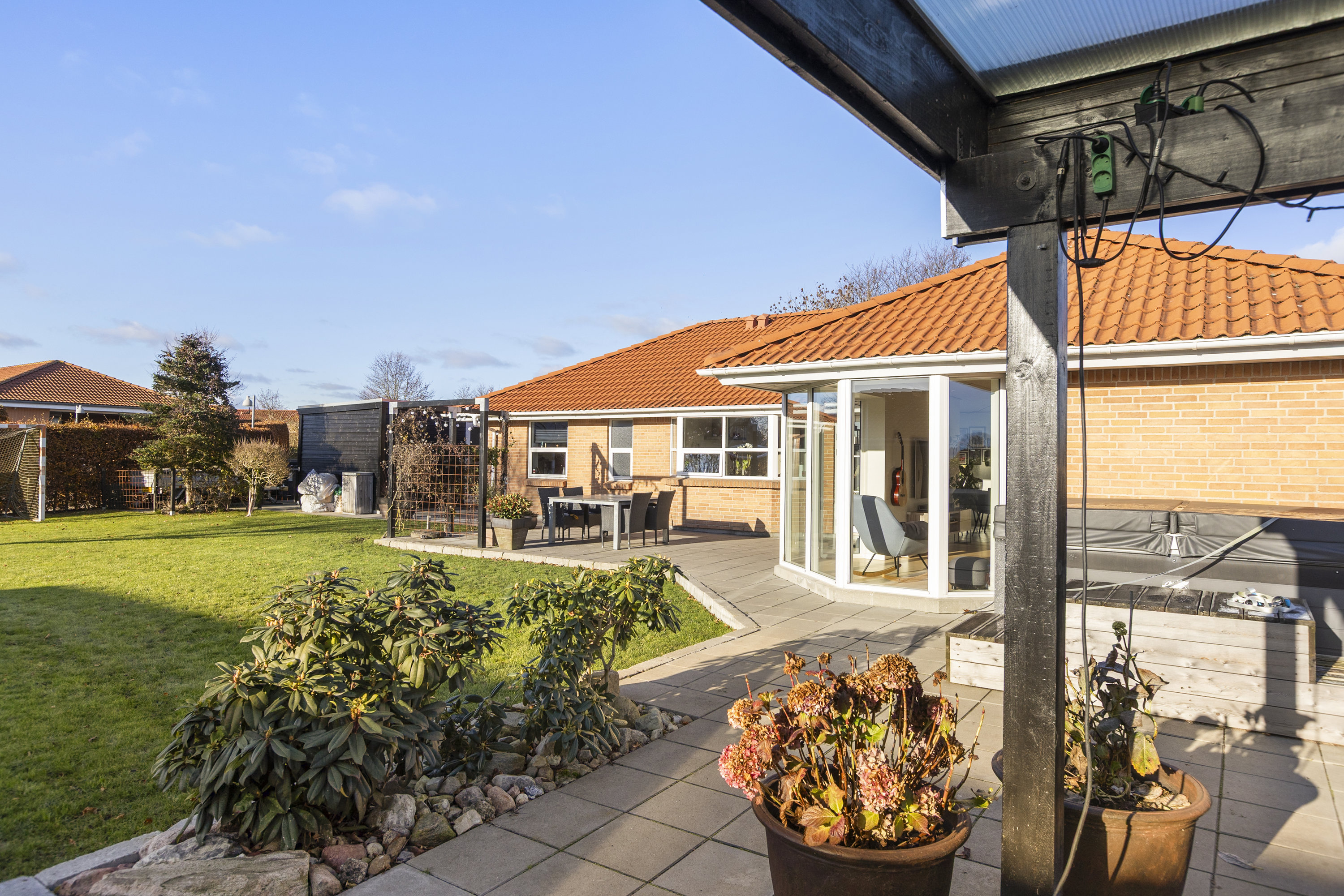 Fremhævet have billede i fuldskærmstilstand. Billede af Nordmandsvænget 29, 4050 Skibby