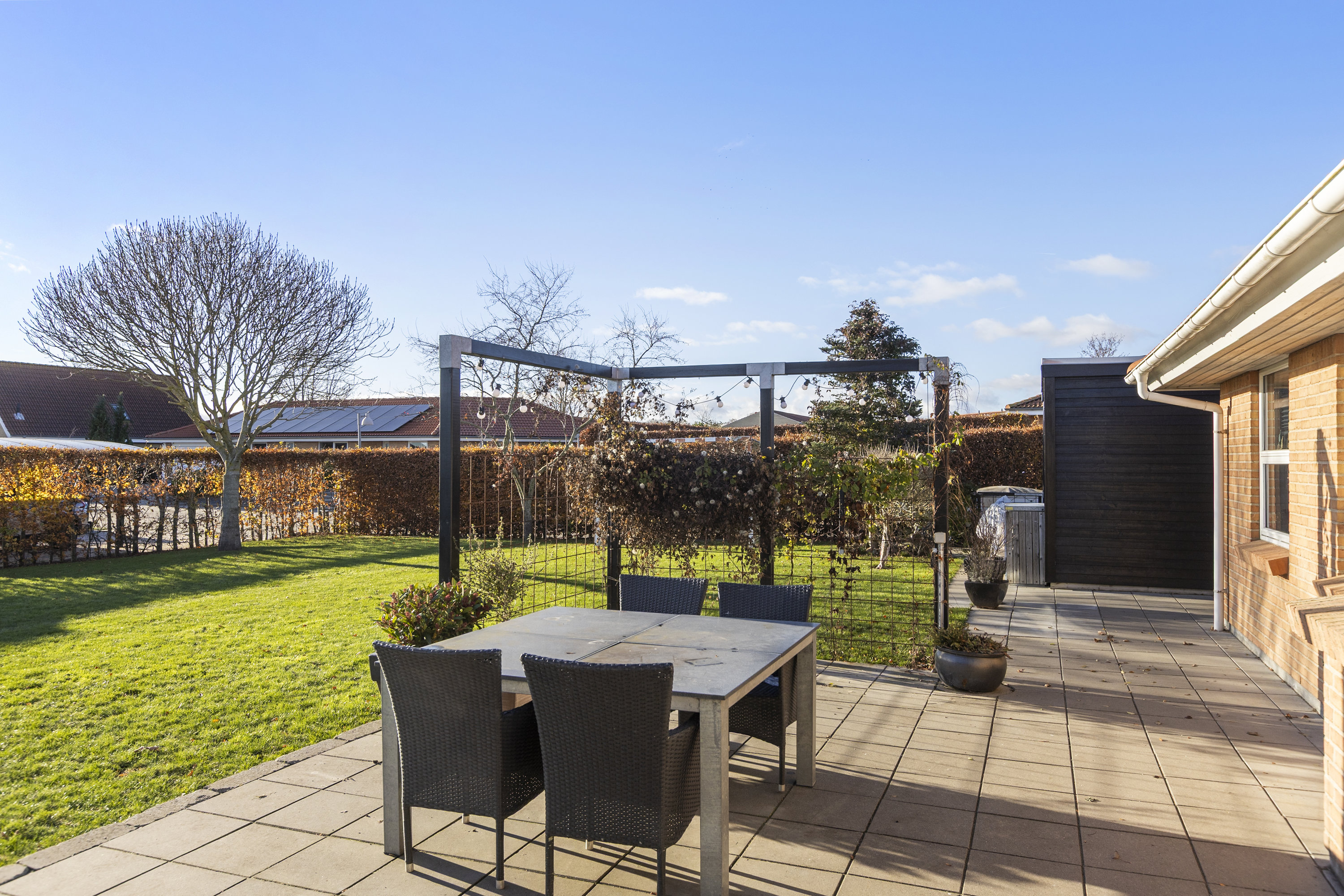 Fremhævet have billede i fuldskærmstilstand. Billede af Nordmandsvænget 29, 4050 Skibby