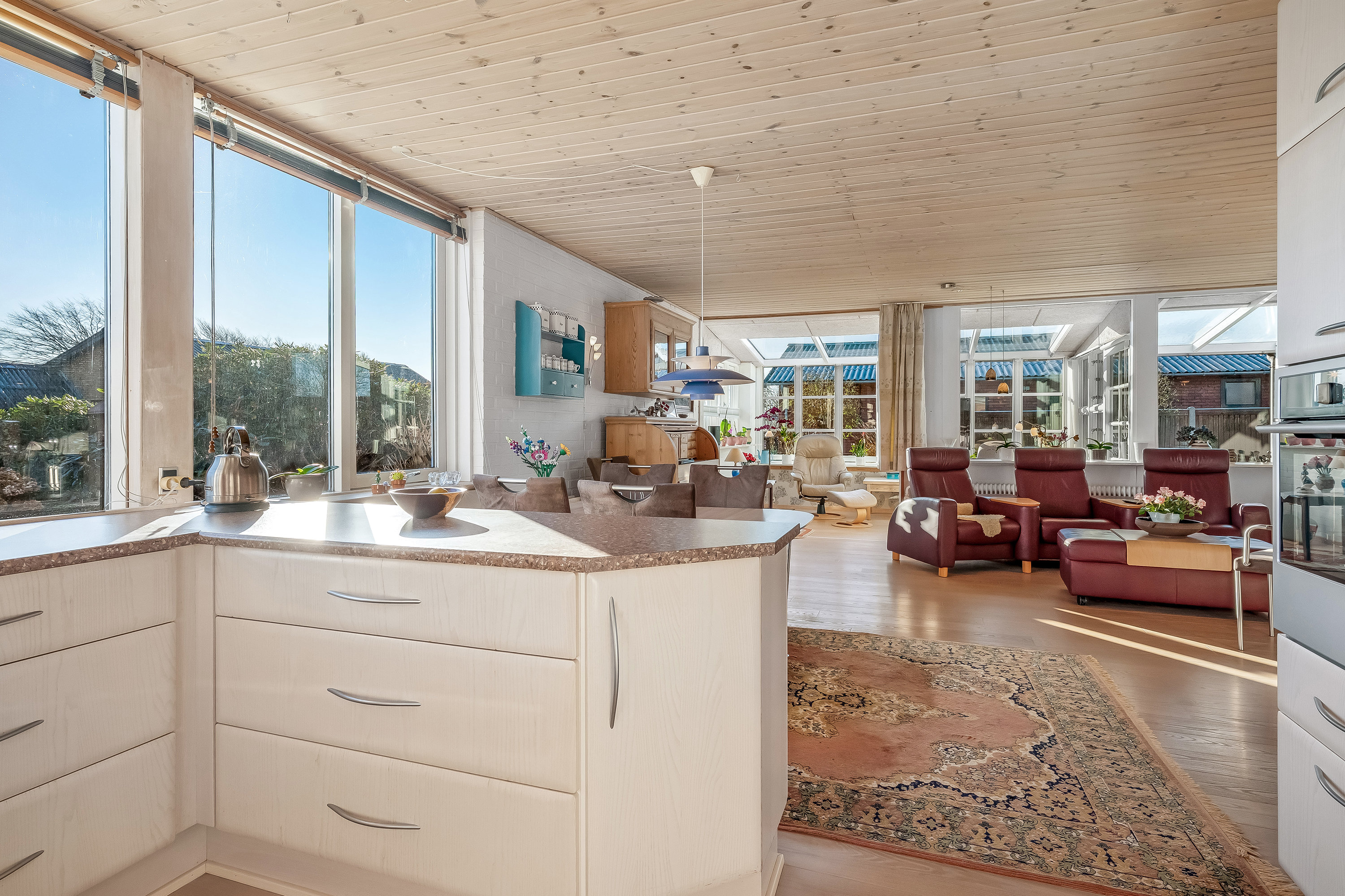 Fremhævet køkken alrum billede i fuldskærmstilstand. Billede af Stenshøj 6, 6950 Ringkøbing