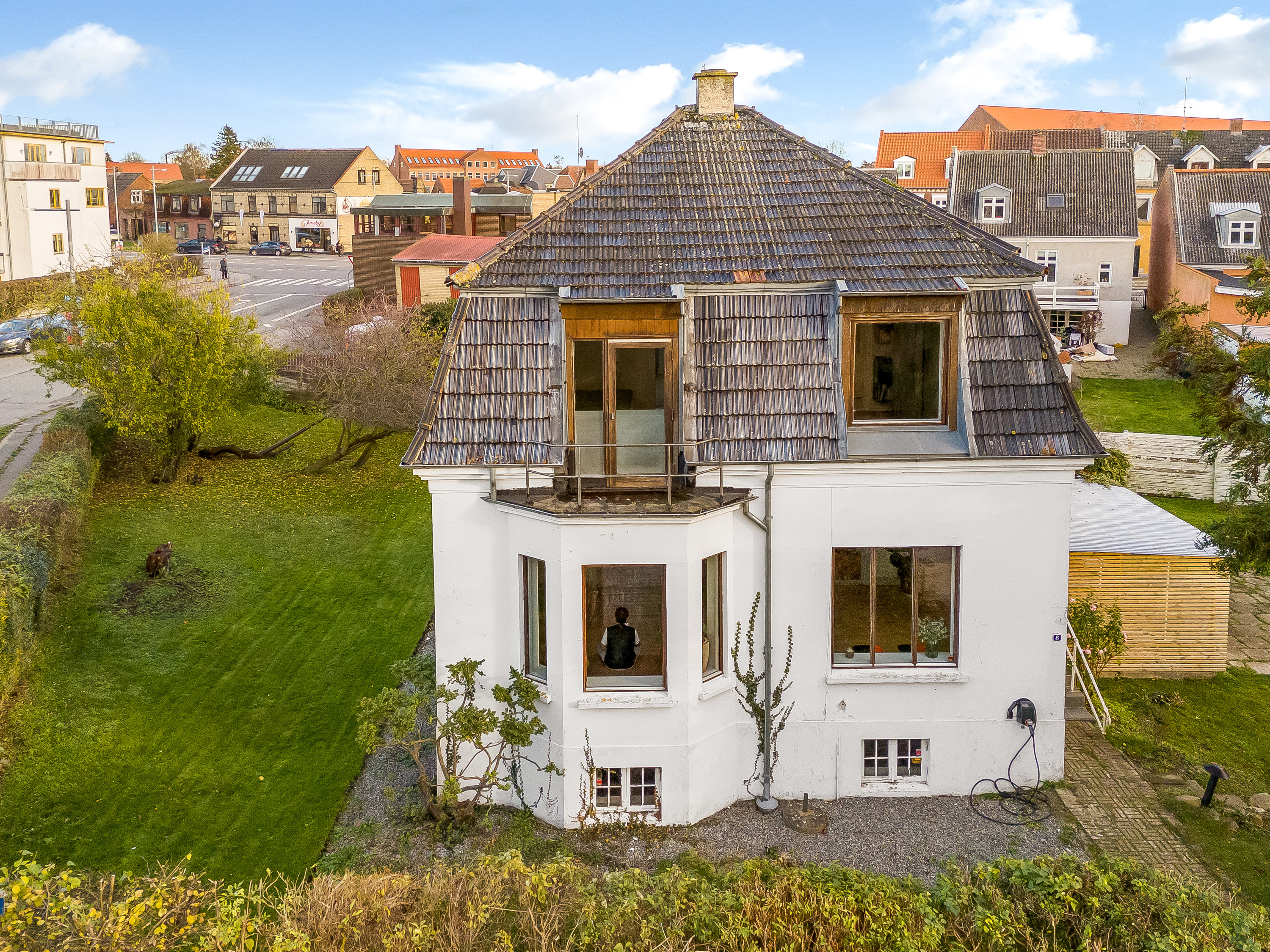 Fremhævet mastefoto billede i fuldskærmstilstand. Billede af Helgolandsgade 8, 4800 Nykøbing F