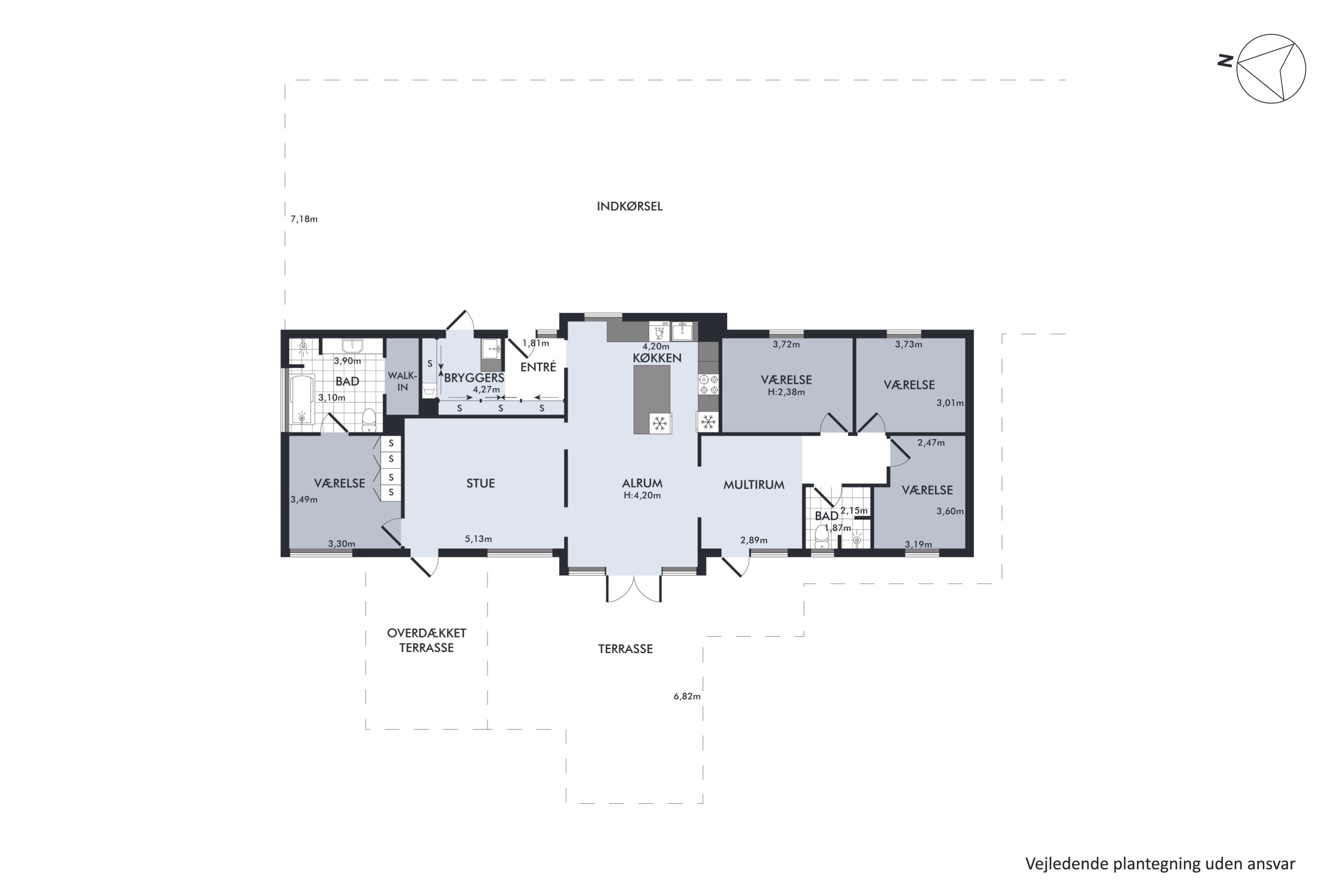Plantegninger billede af Ørskovbæk Parken 21, 8732 Hovedgård