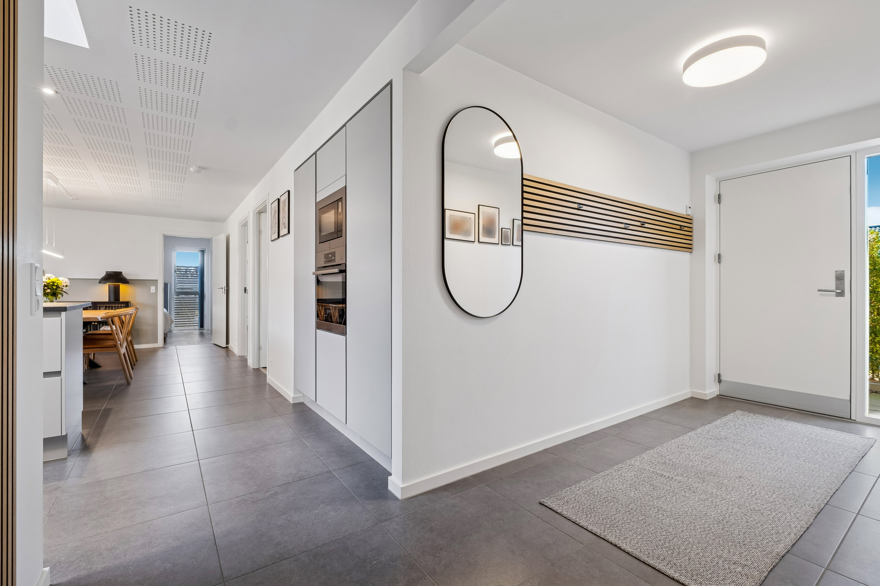 Fremhævet gang billede i fuldskærmstilstand. Billede af Druehylden 56, Østerhåb, 8700 Horsens