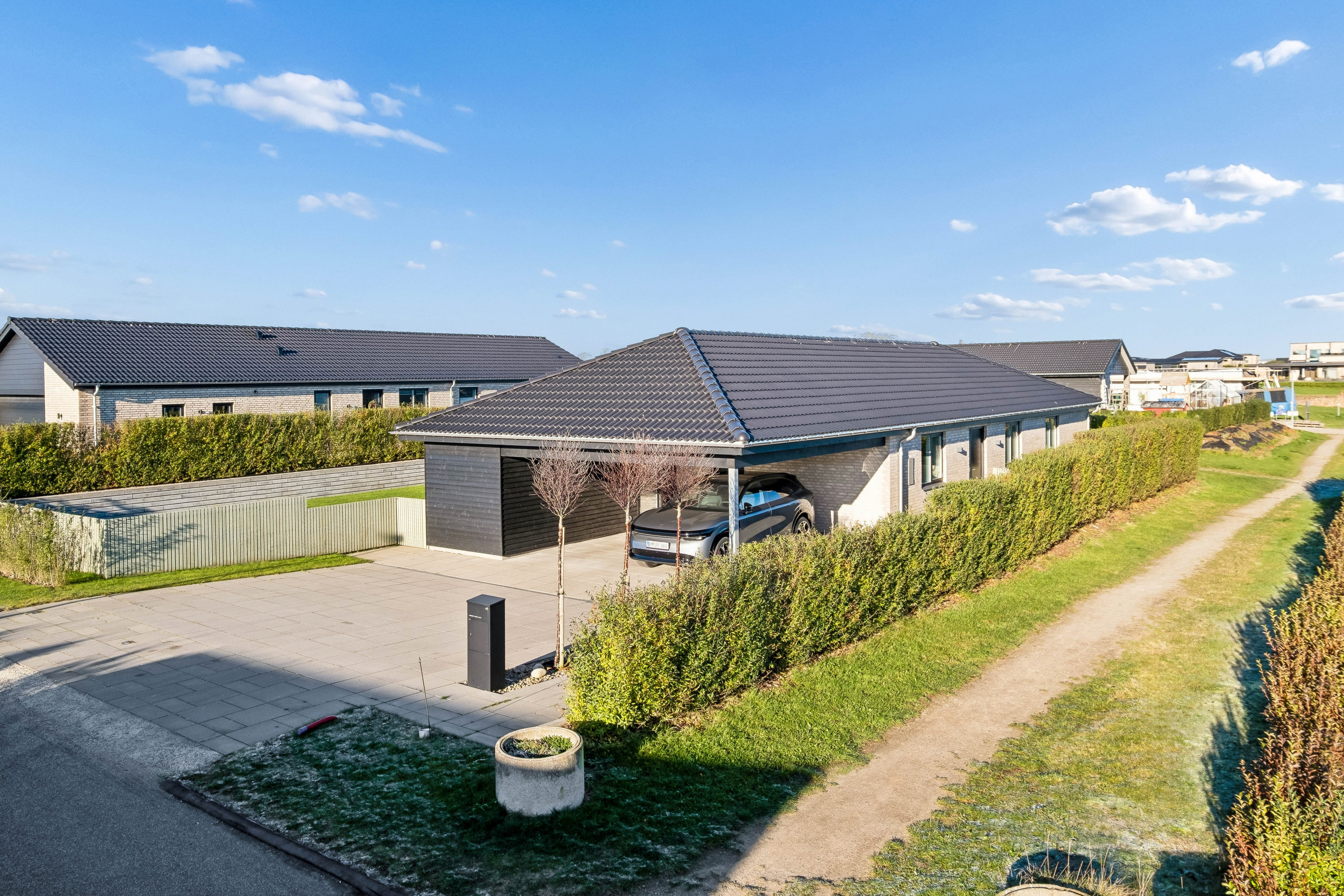 Fremhævet ejendommen billede i fuldskærmstilstand. Billede af Druehylden 56, Østerhåb, 8700 Horsens