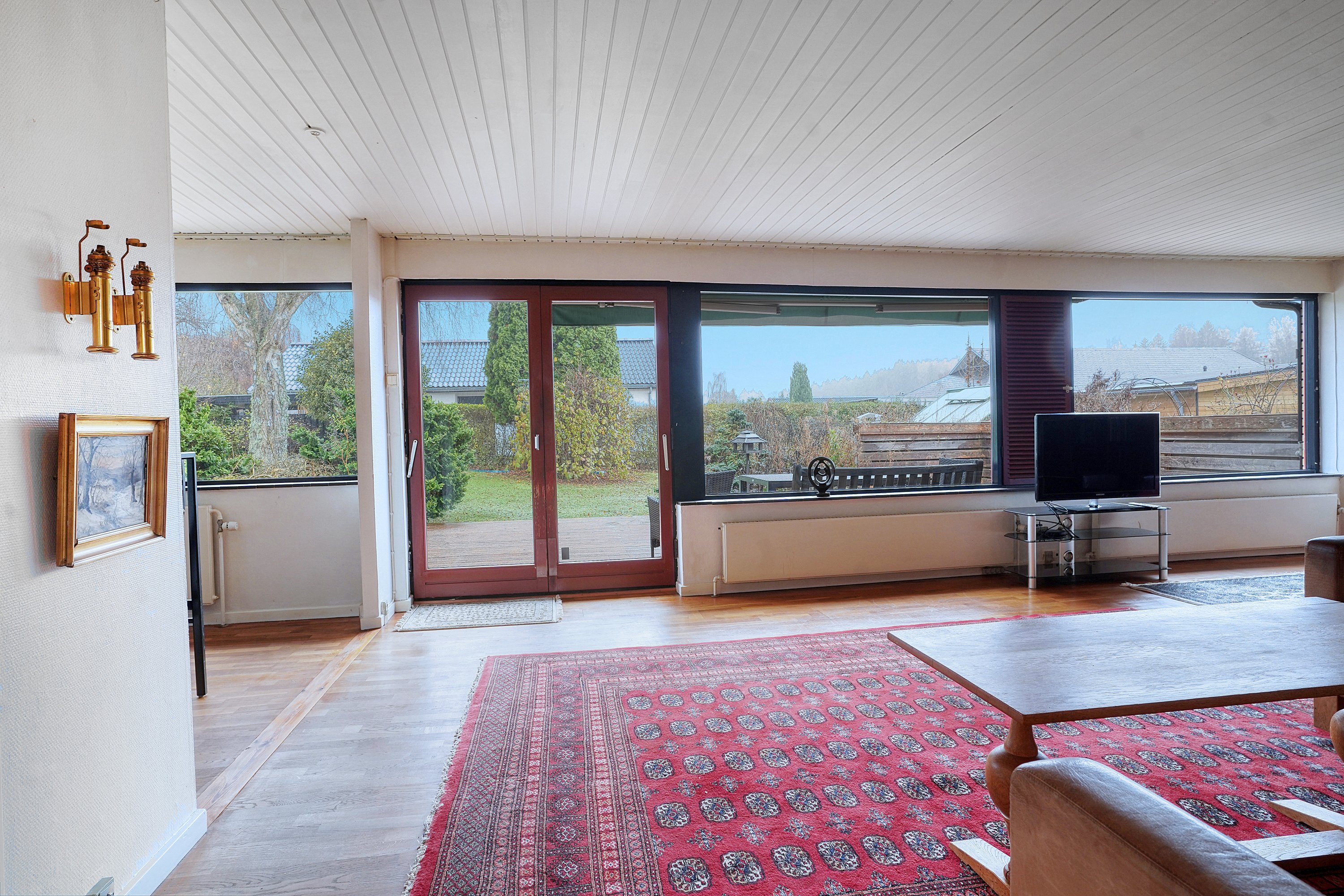 Fremhævet stue billede i fuldskærmstilstand. Billede af Baunevænget 21, Nødebo, 3480 Fredensborg