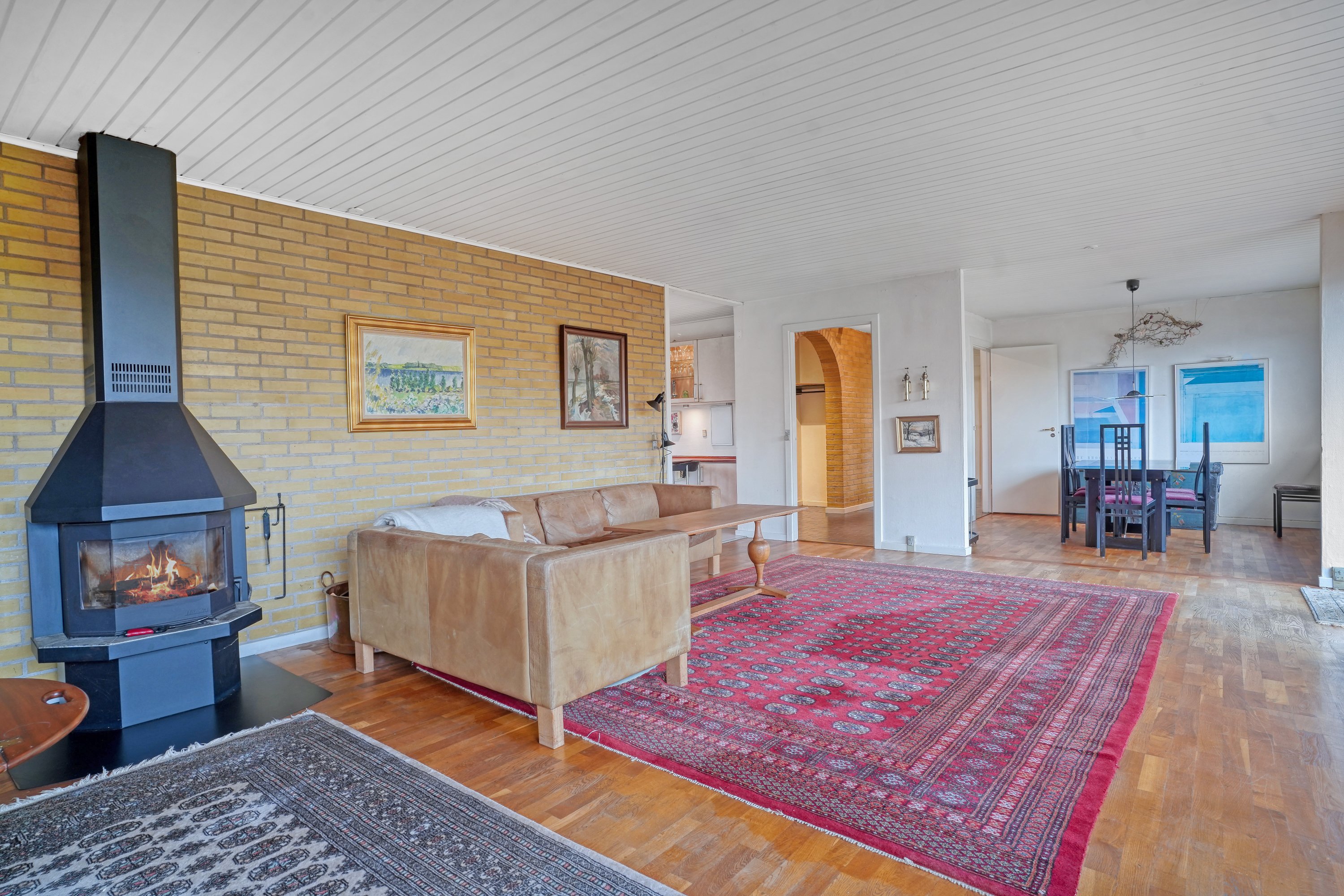 Fremhævet stue billede i fuldskærmstilstand. Billede af Baunevænget 21, Nødebo, 3480 Fredensborg