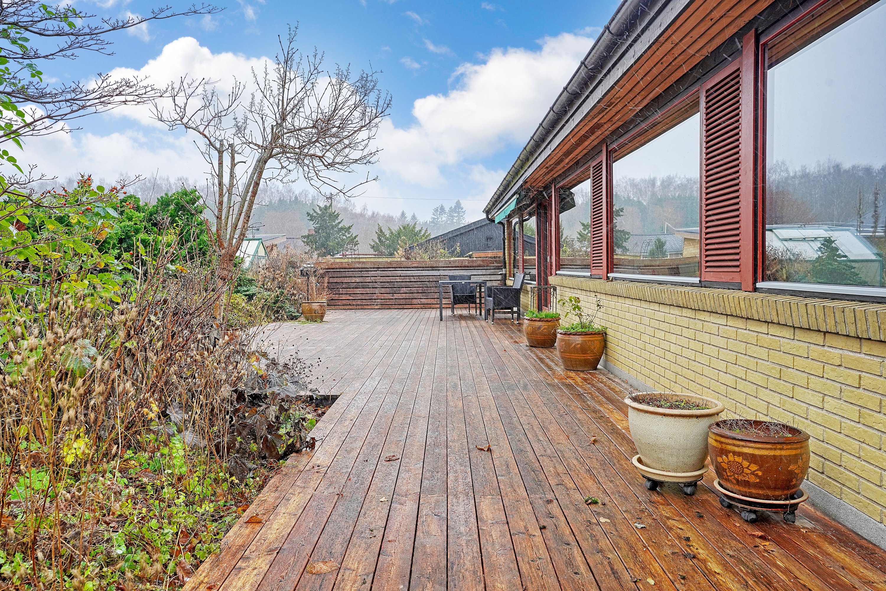 Fremhævet terrasse billede i fuldskærmstilstand. Billede af Baunevænget 21, Nødebo, 3480 Fredensborg