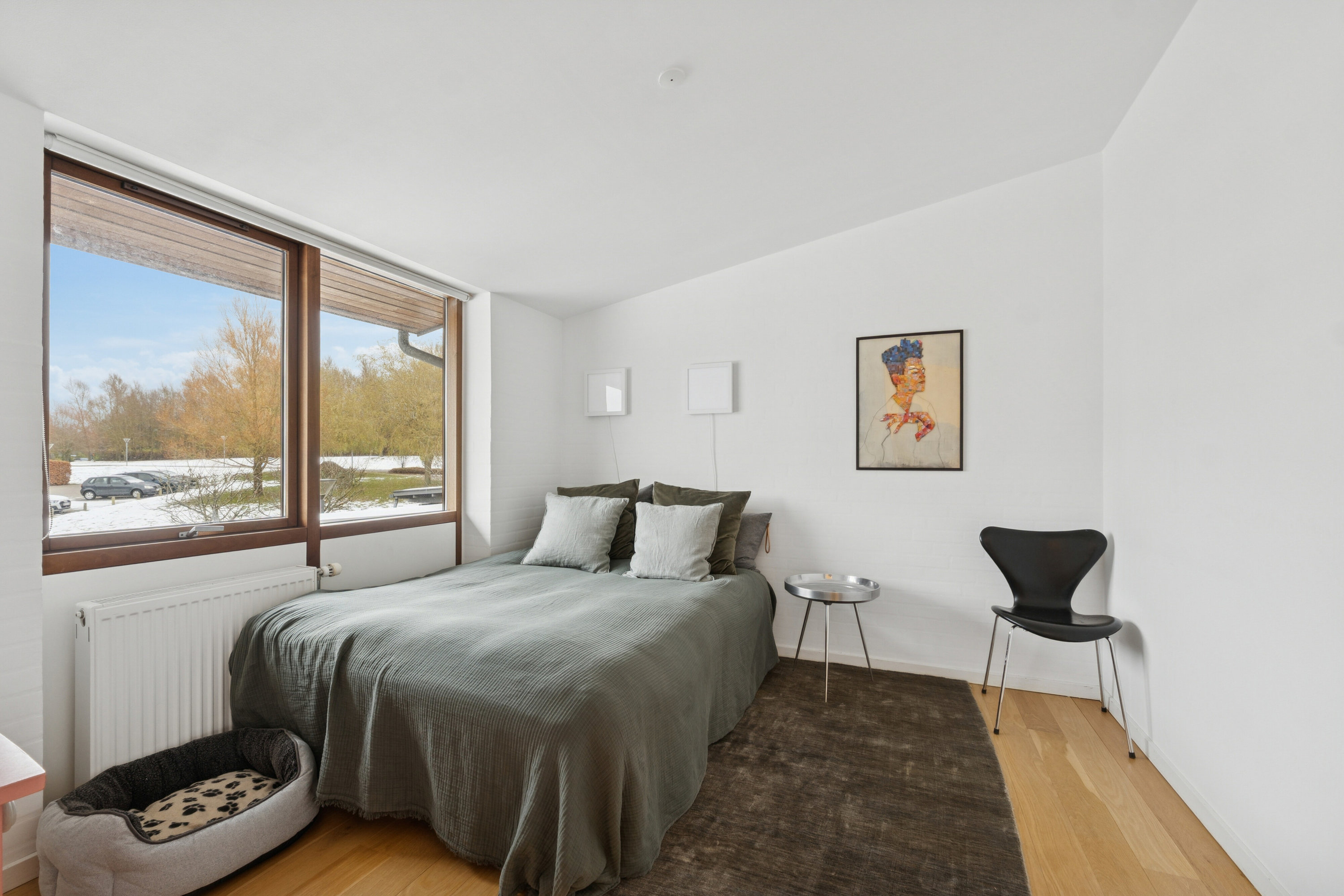 Fremhævet soveværelse billede i fuldskærmstilstand. Billede af Ørbækgårds Alle 404, 2970 Hørsholm