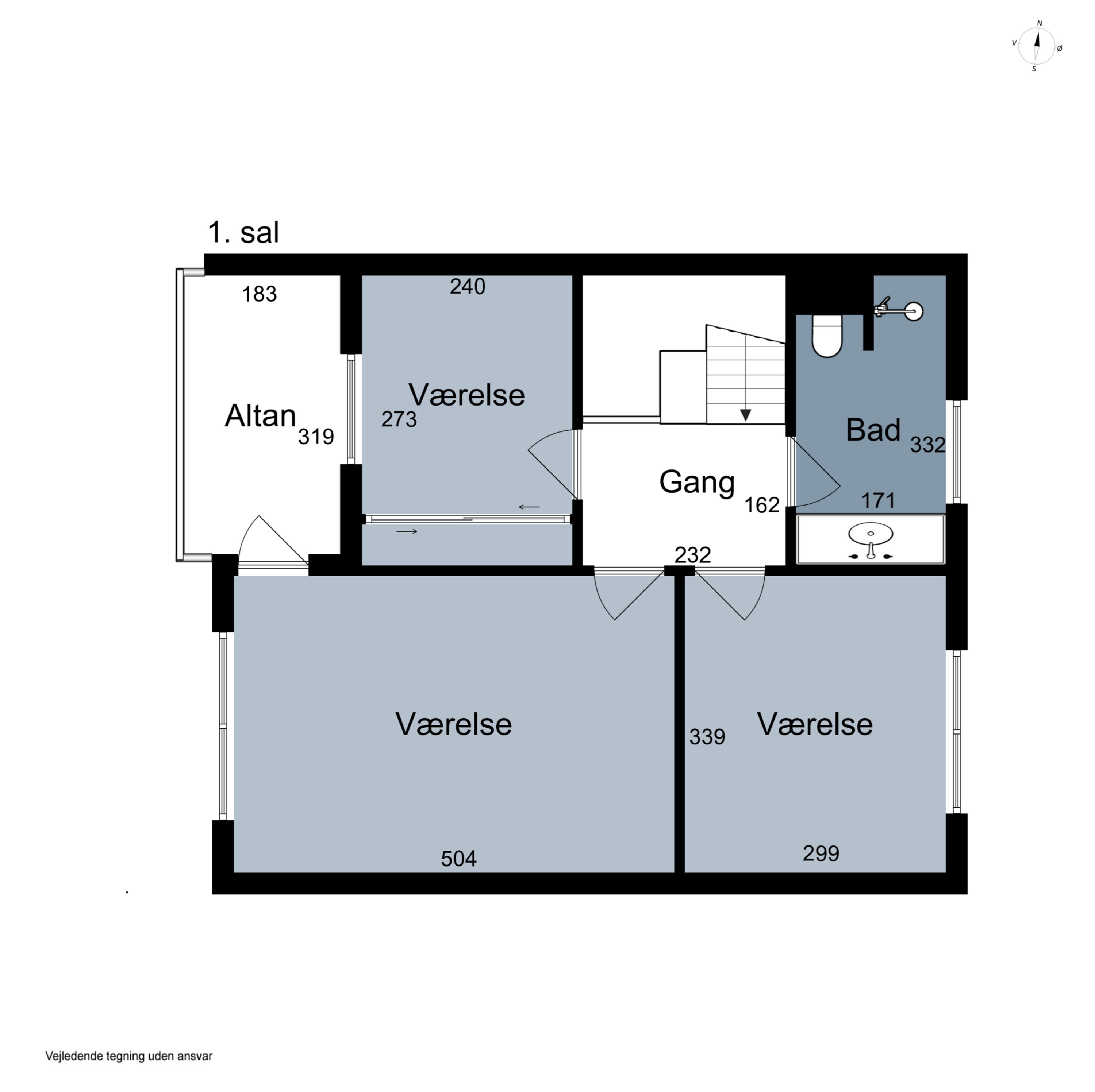 Plantegninger billede af Ørbækgårds Alle 404, 2970 Hørsholm