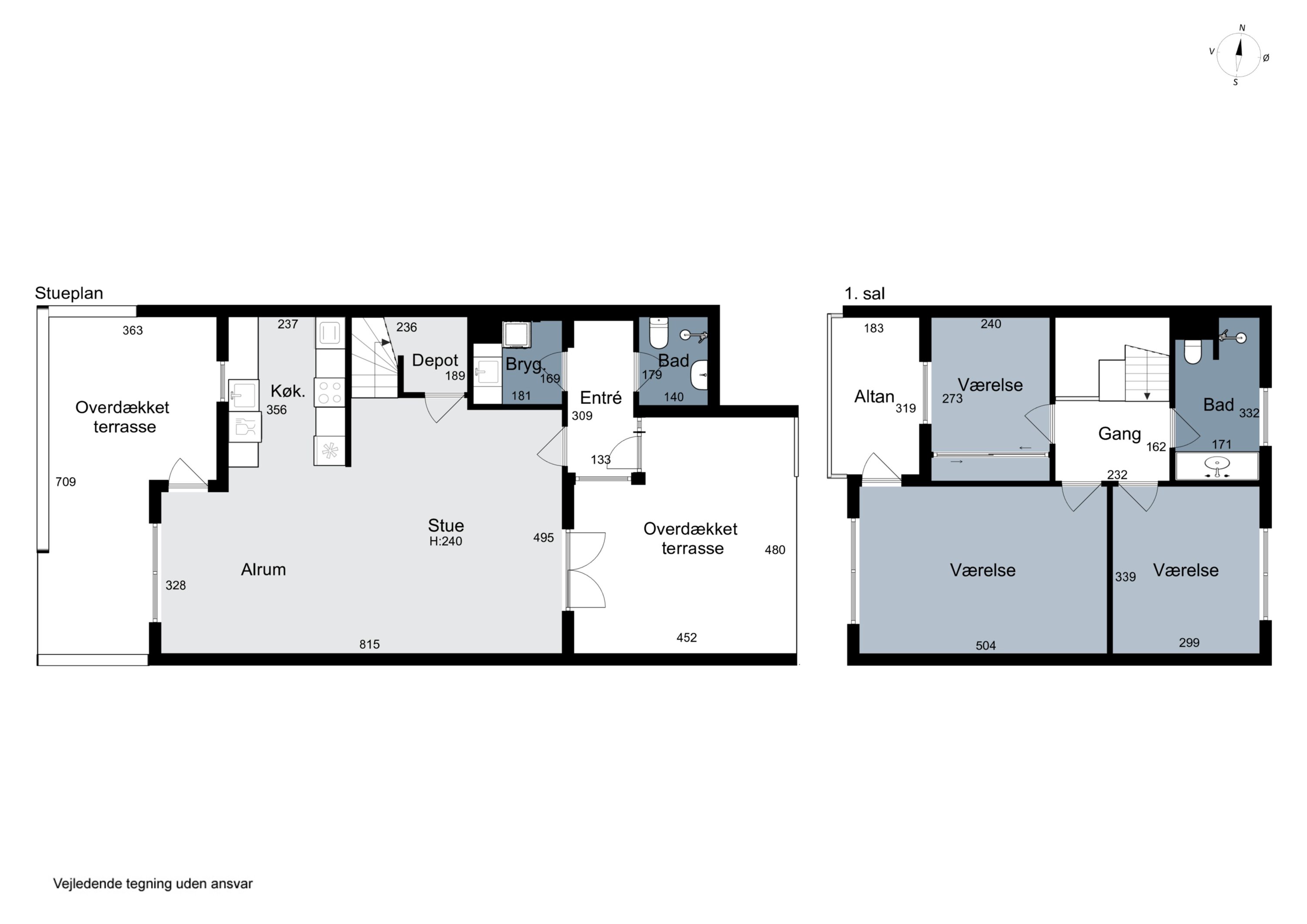 Plantegninger billede af Ørbækgårds Alle 404, 2970 Hørsholm