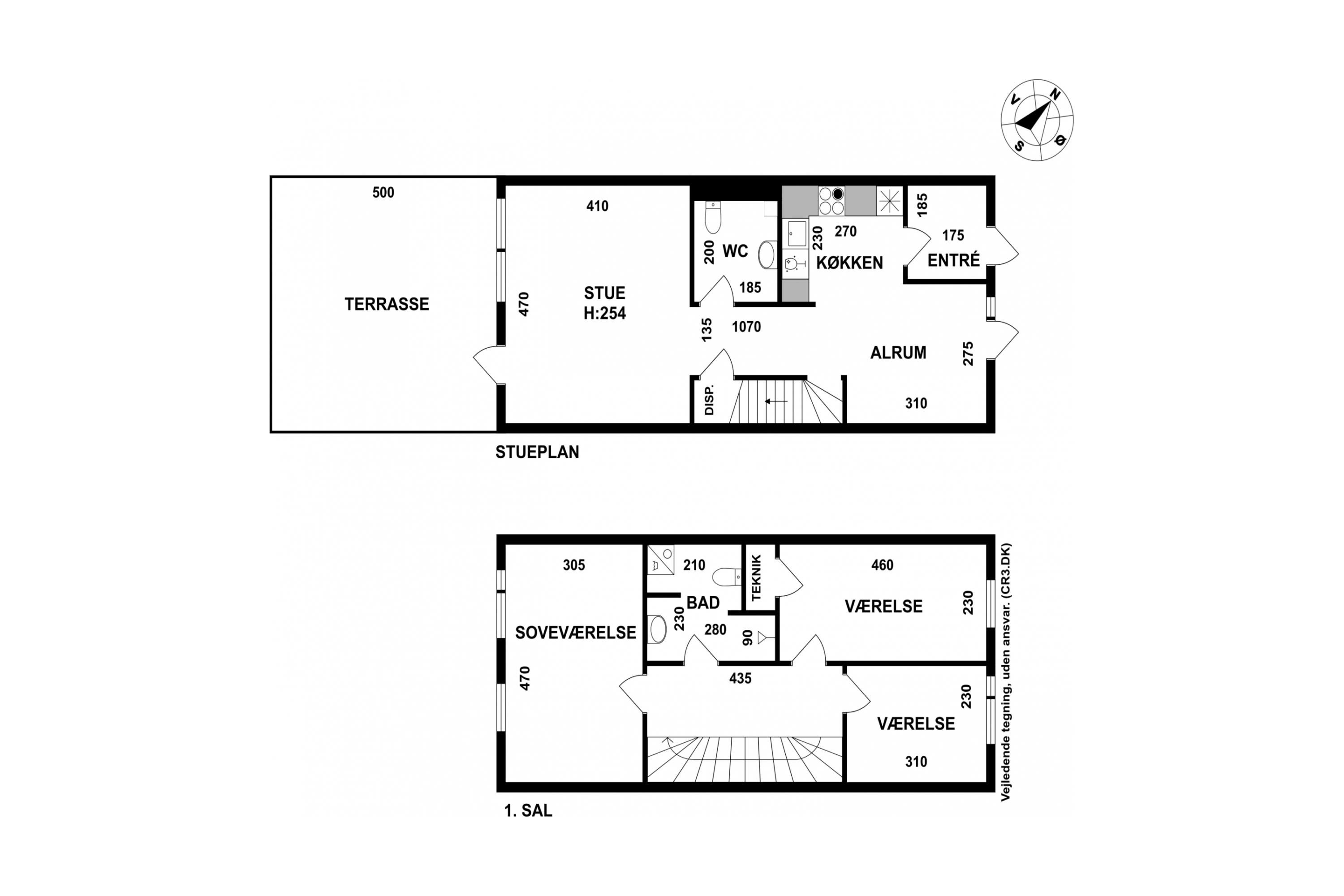 Plantegninger billede af Cirkelbuen 91, 3400 Hillerød