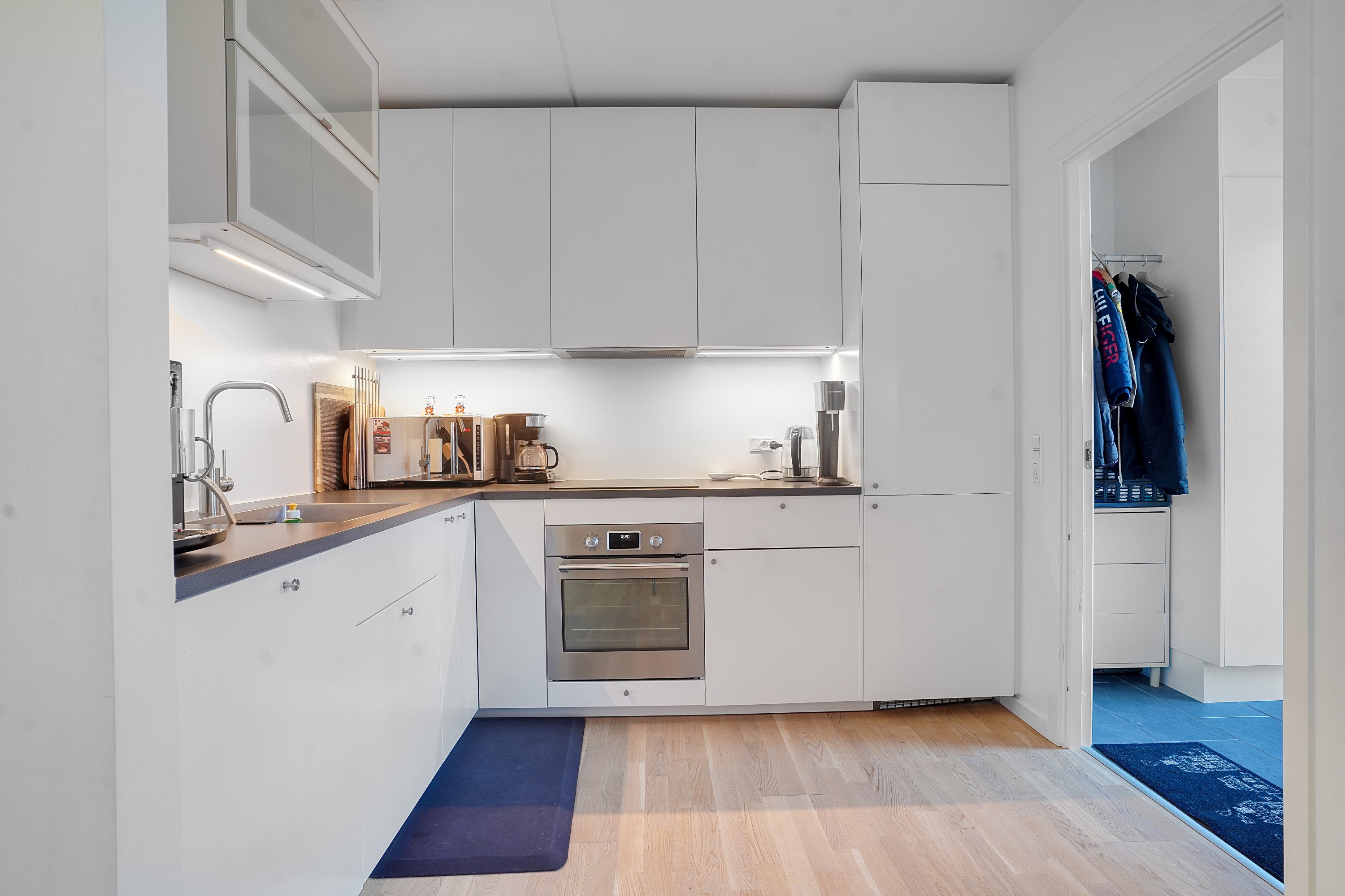 Fremhævet køkken billede i fuldskærmstilstand. Billede af Cirkelbuen 91, 3400 Hillerød