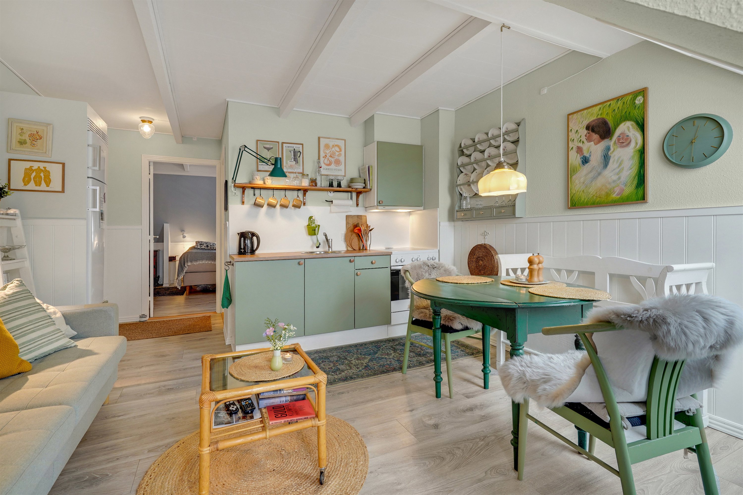 Fremhævet alrum billede i fuldskærmstilstand. Billede af Hjelmevej 15, 1. 15., Henne Strand, 6854 Henne