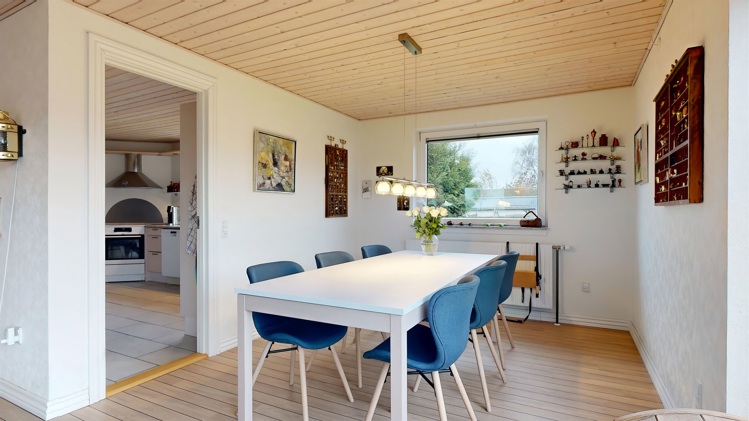 Fremhævet køkken alrum billede i fuldskærmstilstand. Billede af Kristiansvej 5, Vorning, 8830 Tjele