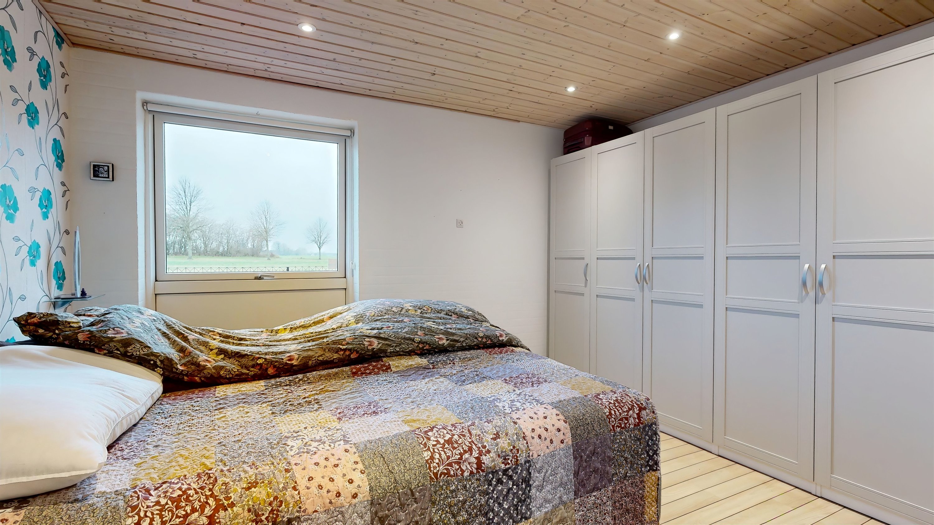 Fremhævet soveværelse billede i fuldskærmstilstand. Billede af Kristiansvej 5, Vorning, 8830 Tjele