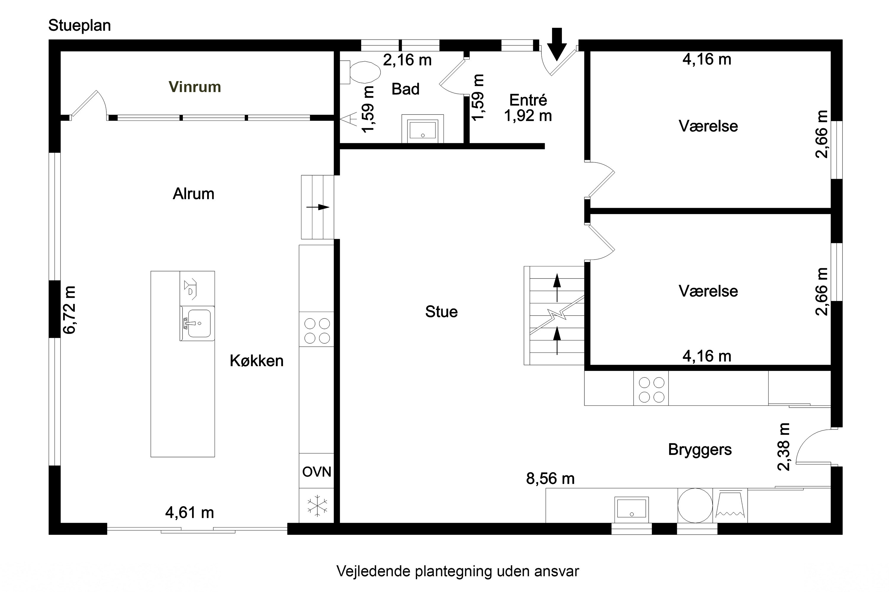 Plantegninger billede af Tordenskjoldsvej 5, Tåsinge, 5700 Svendborg