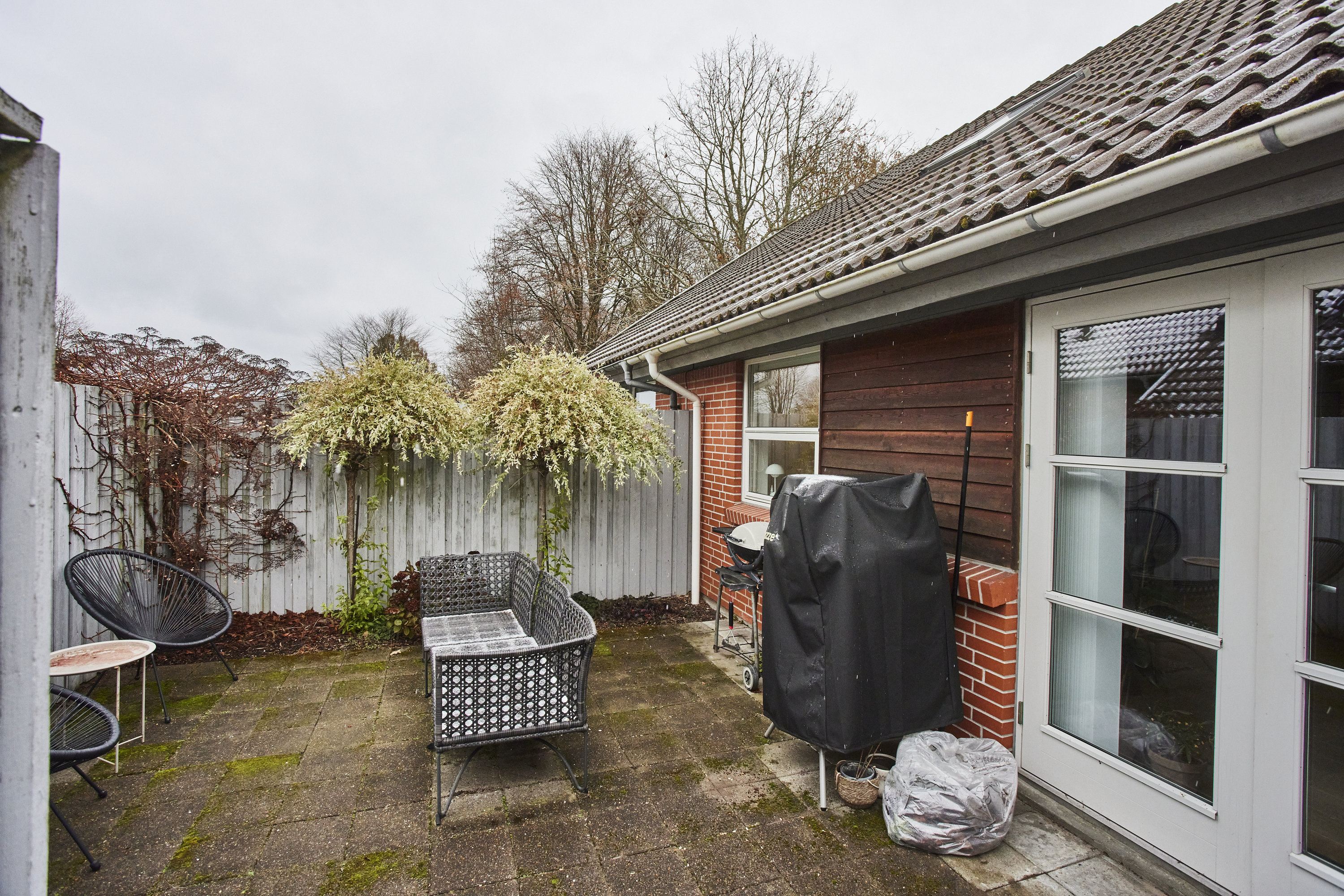 Fremhævet terrasse billede i fuldskærmstilstand. Billede af Hyrdebakken 80, 8800 Viborg