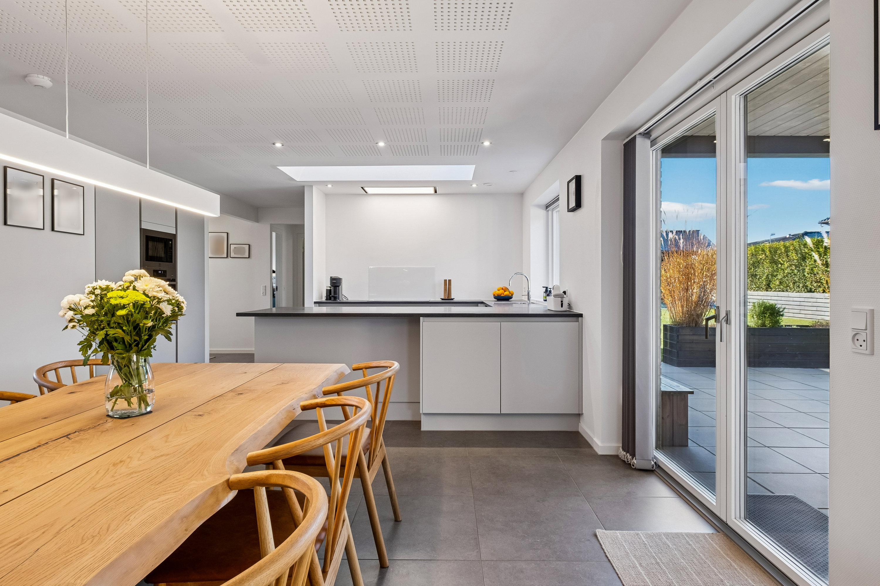 Fremhævet køkken billede i fuldskærmstilstand. Billede af Druehylden 56, Østerhåb, 8700 Horsens