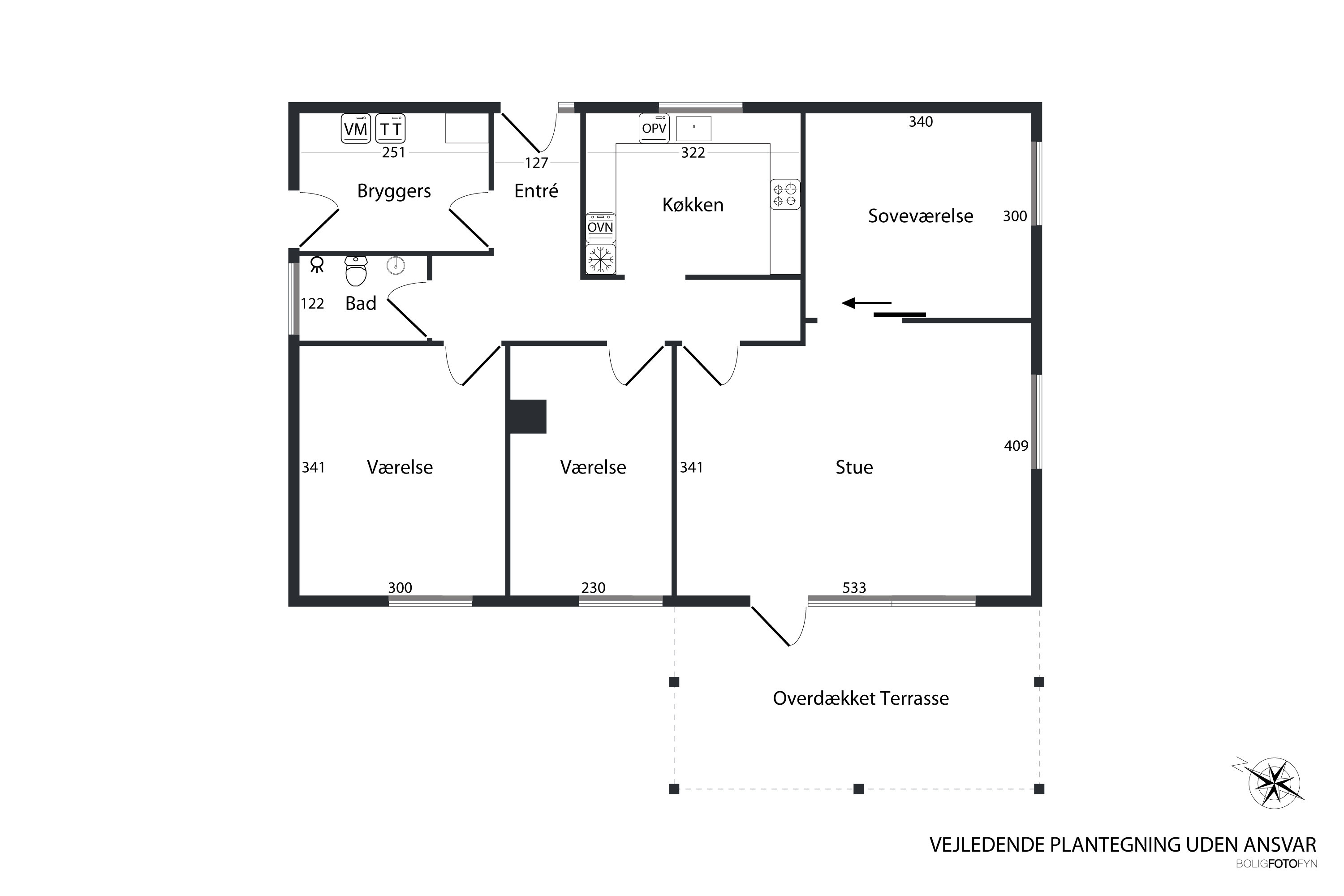 Plantegninger billede af Humlevænget 6, 5771 Stenstrup