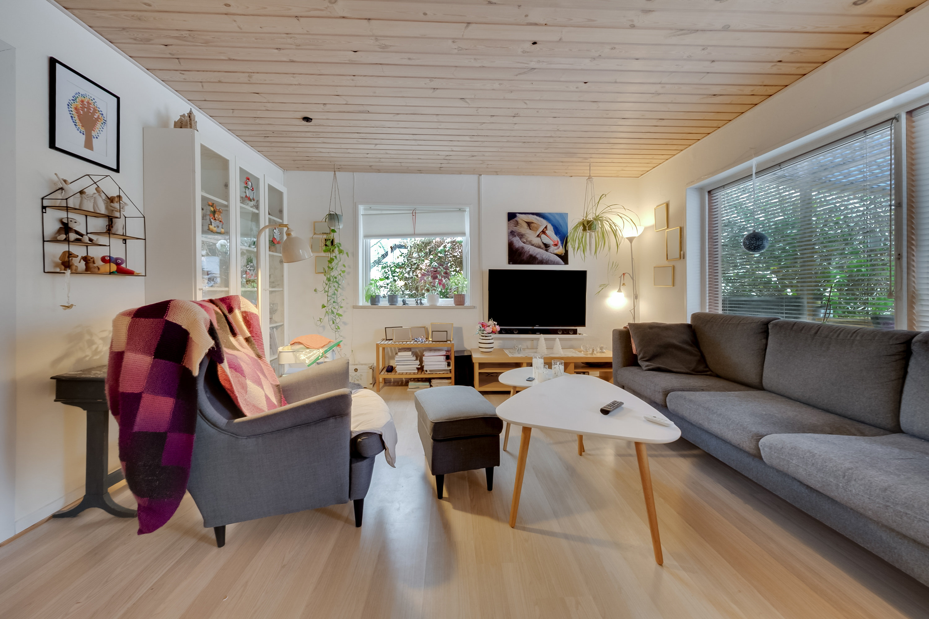 Fremhævet stue billede i fuldskærmstilstand. Billede af Humlevænget 6, 5771 Stenstrup