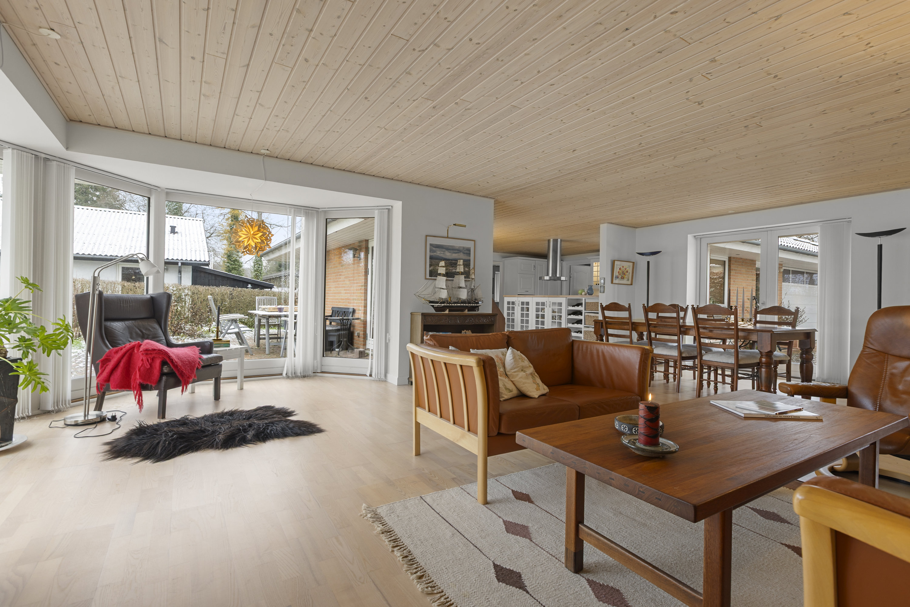 Fremhævet stue billede i fuldskærmstilstand. Billede af Ellebjergvej 27, 4450 Jyderup