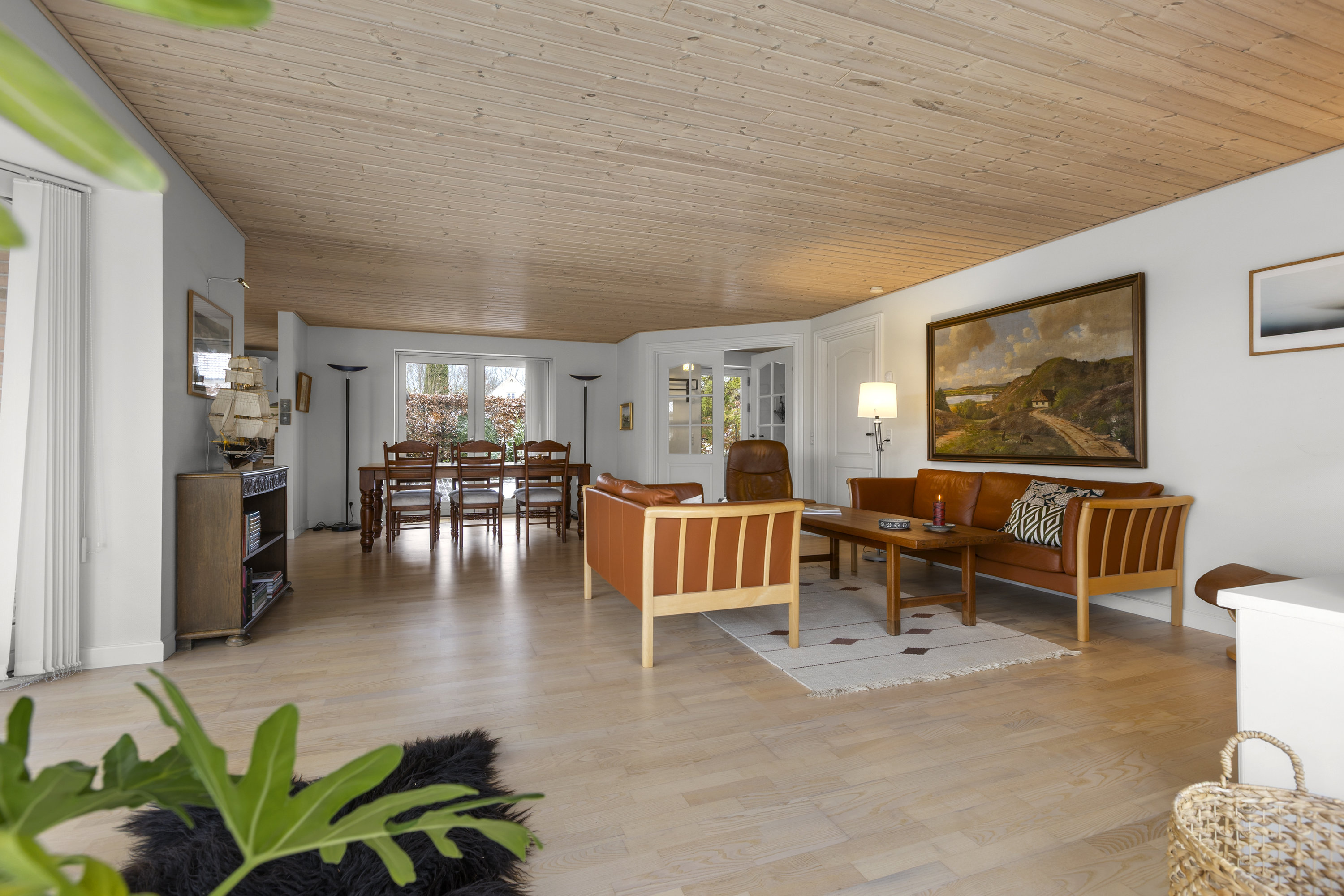 Fremhævet stue billede i fuldskærmstilstand. Billede af Ellebjergvej 27, 4450 Jyderup