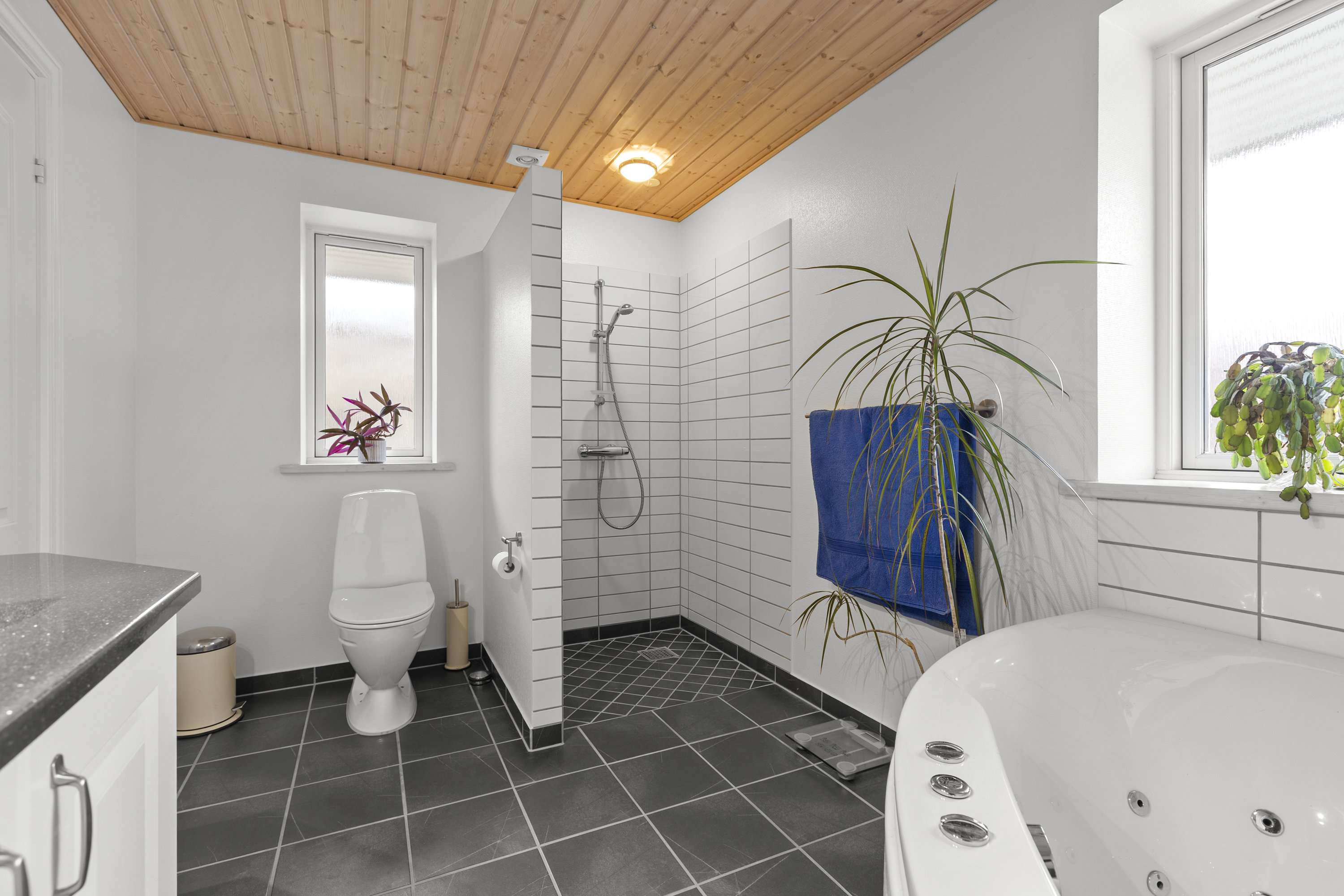 Fremhævet badeværelse billede i fuldskærmstilstand. Billede af Ellebjergvej 27, 4450 Jyderup