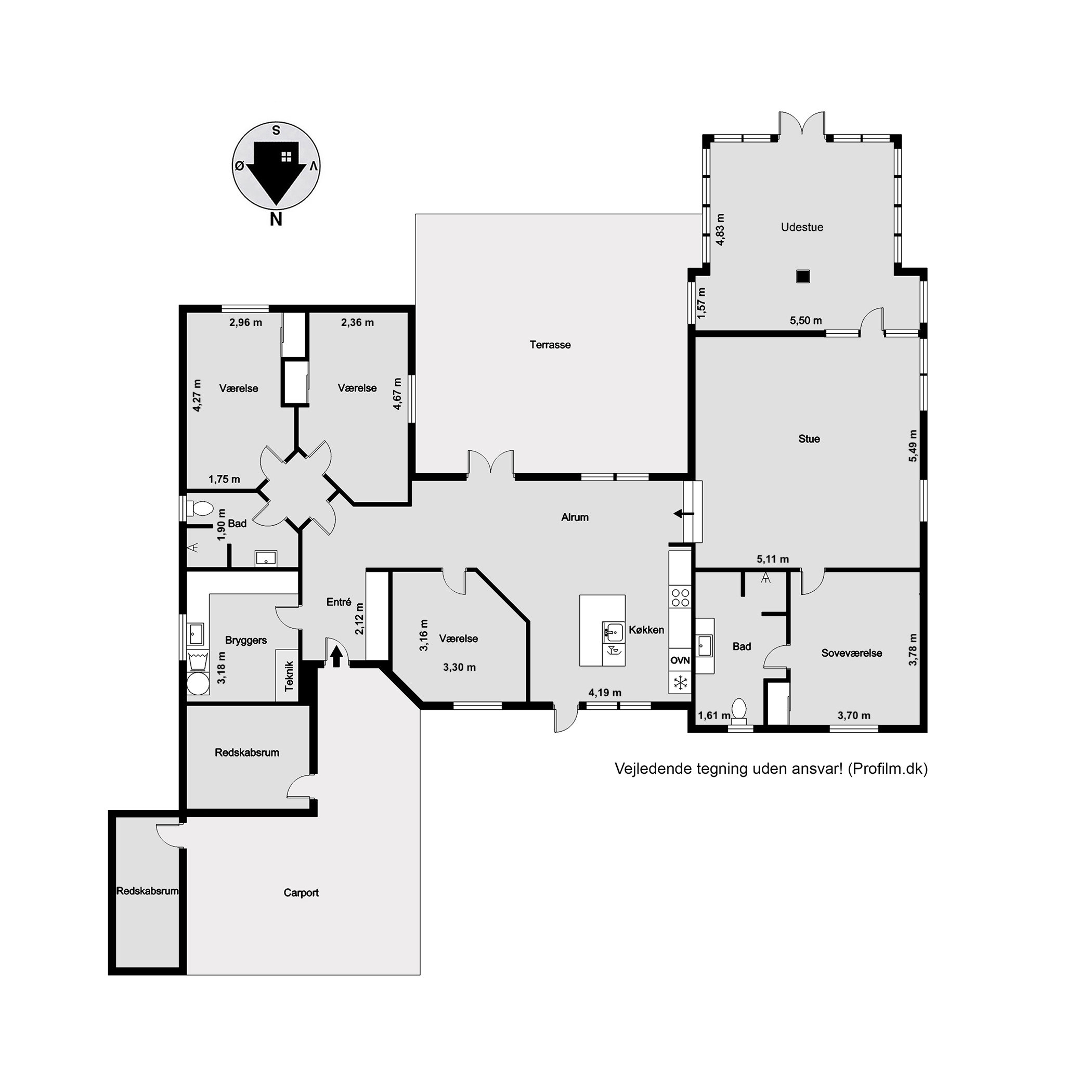 Plantegninger billede af Bakkedraget 79, Vester Nebel, 6040 Egtved