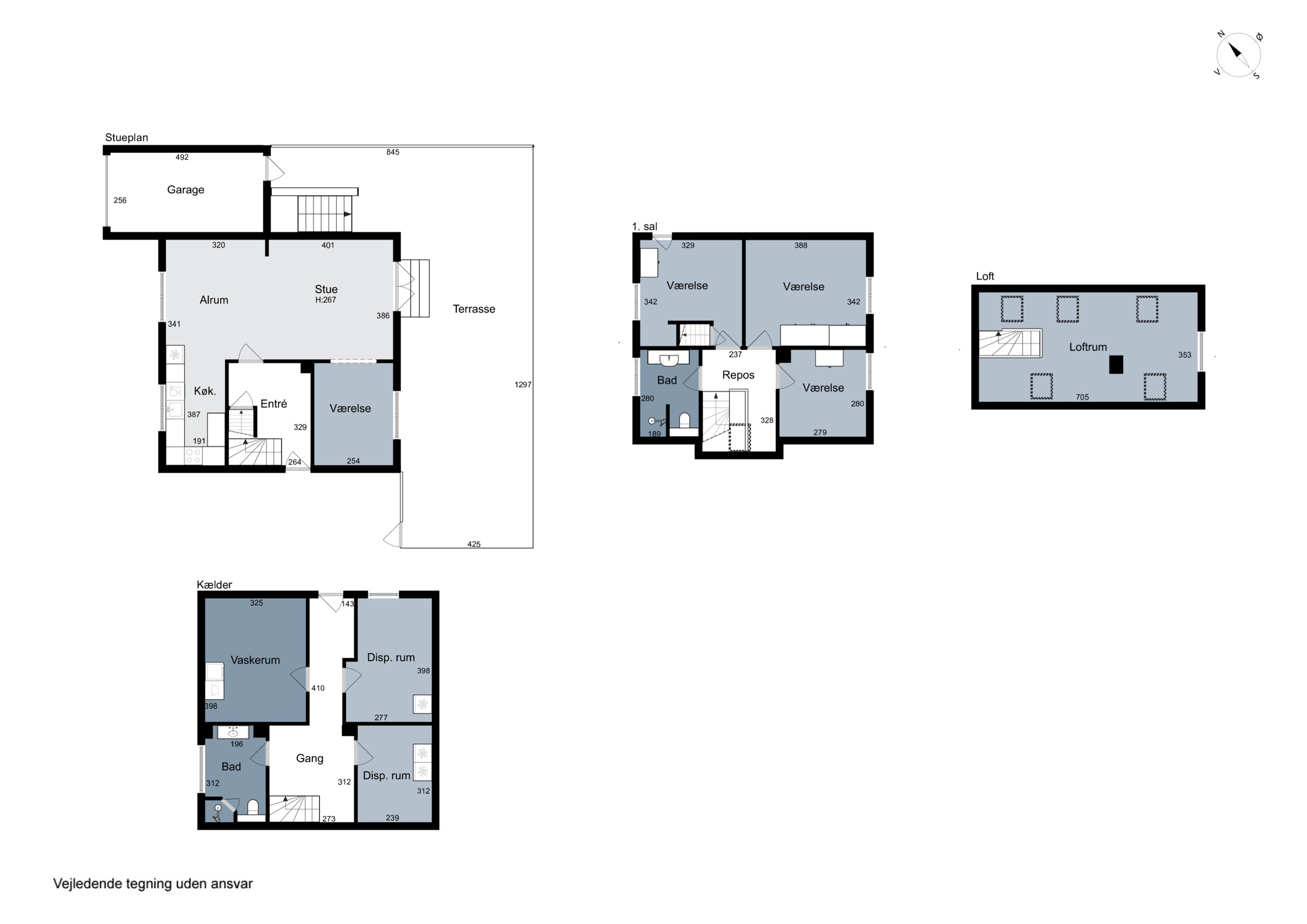 Plantegninger billede af Tesdorpfsvej 53, 5000 Odense C