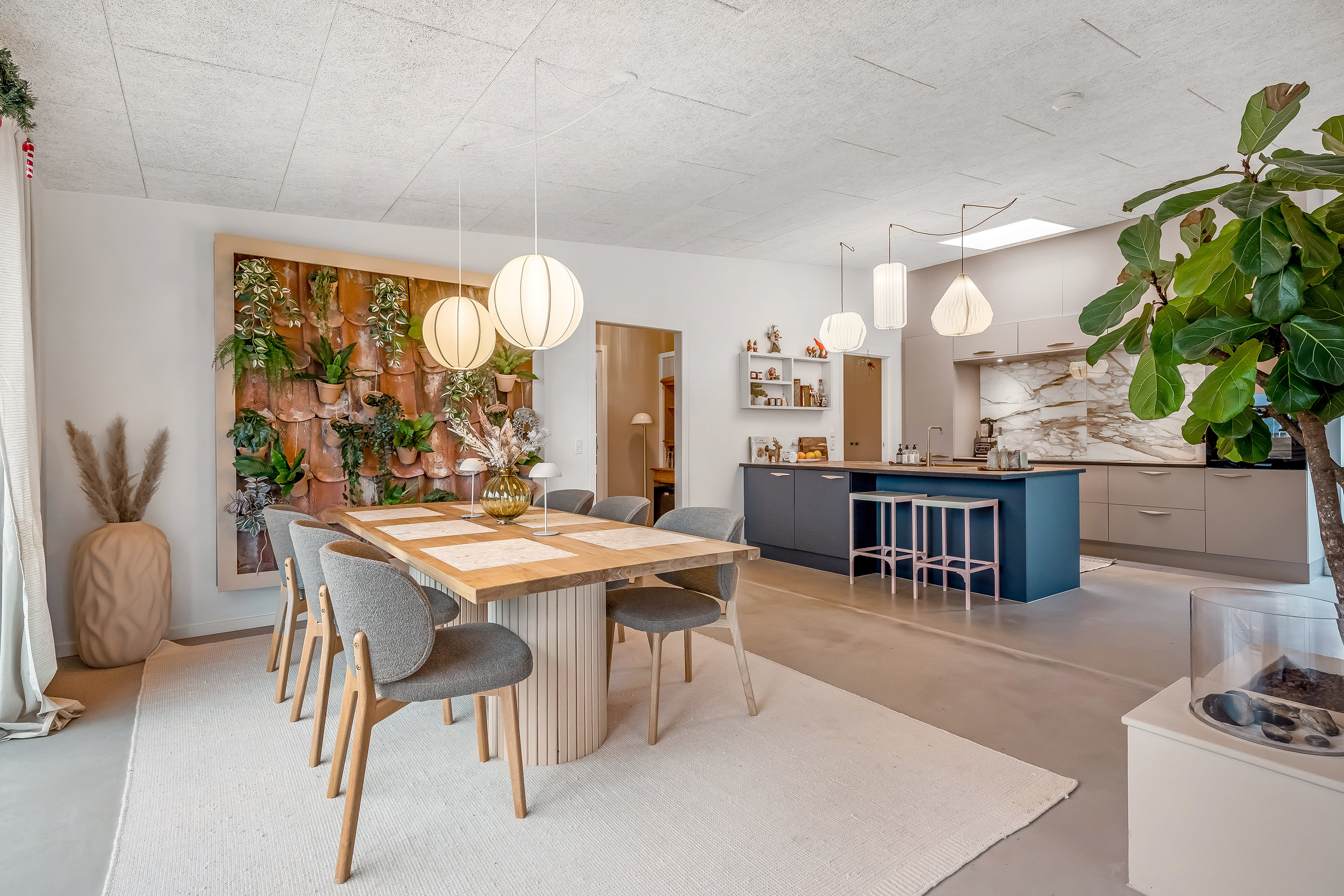 Villa: Køkken alrum på Sikahjorten 12, Halgårde, 7500 Holstebro