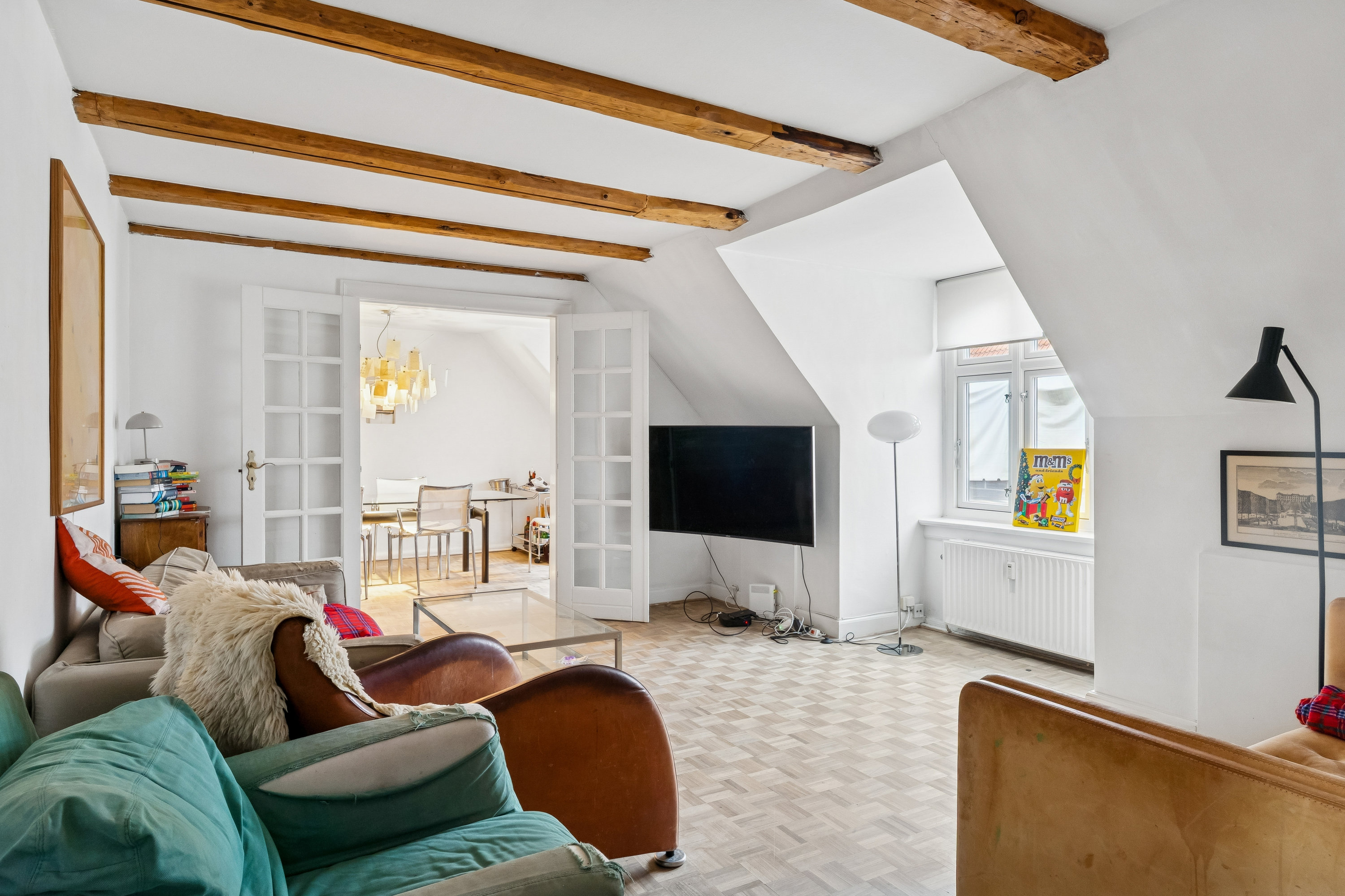 Fremhævet stue billede i fuldskærmstilstand. Billede af Store Kongensgade 76, 5., 1264 København K