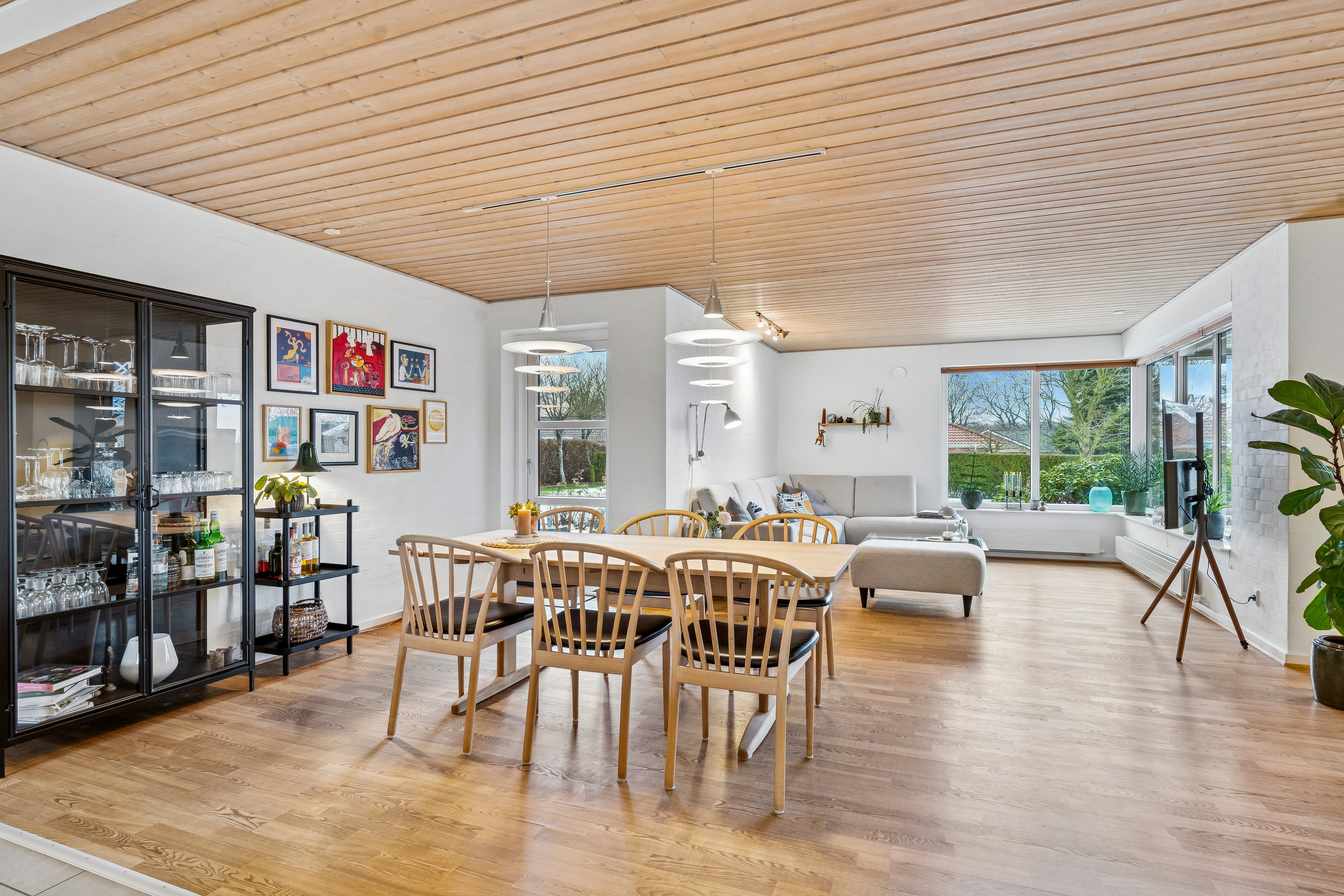 Fremhævet spisestue billede i fuldskærmstilstand. Billede af Årupvænget 23, 8722 Hedensted