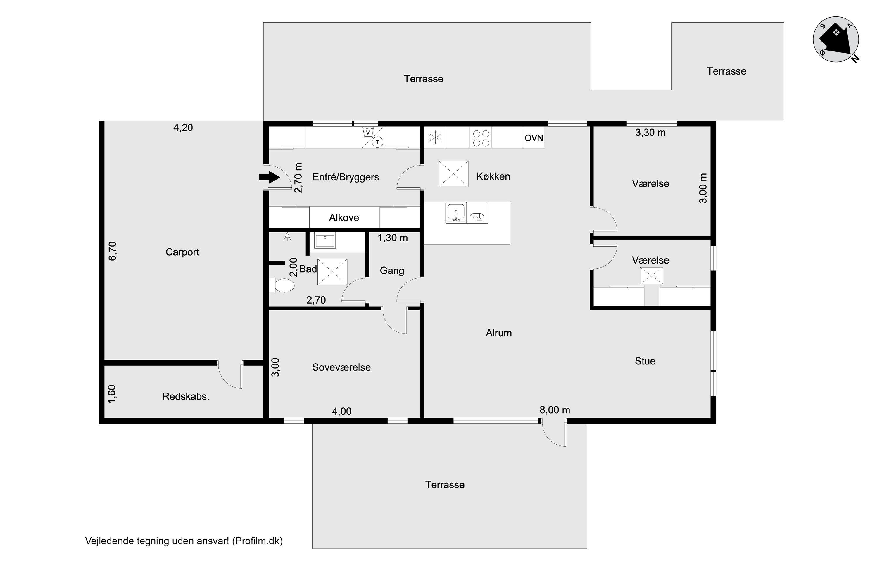 Plantegninger billede af Sikahjorten 12, Halgårde, 7500 Holstebro