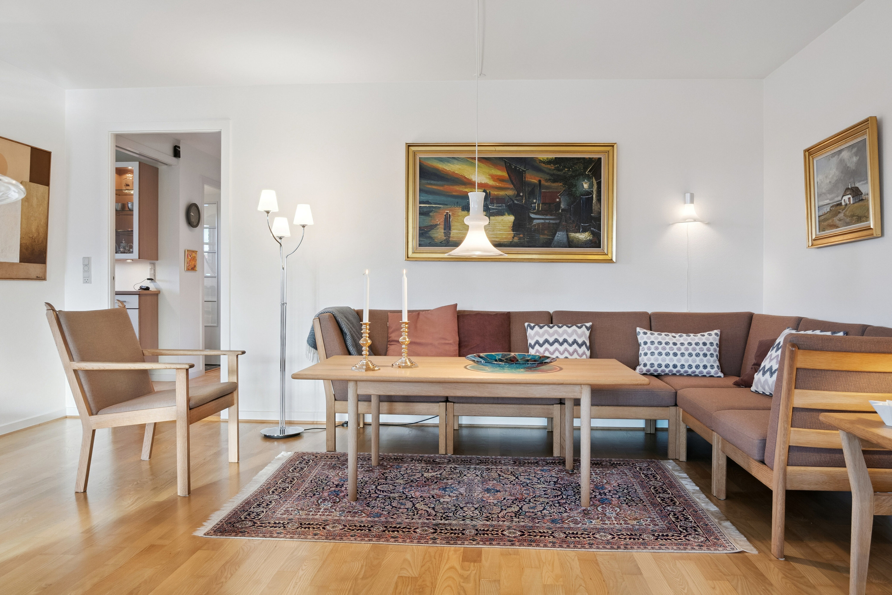 Fremhævet stue billede i fuldskærmstilstand. Billede af Skolevænget 34, Tingstrup, 7700 Thisted